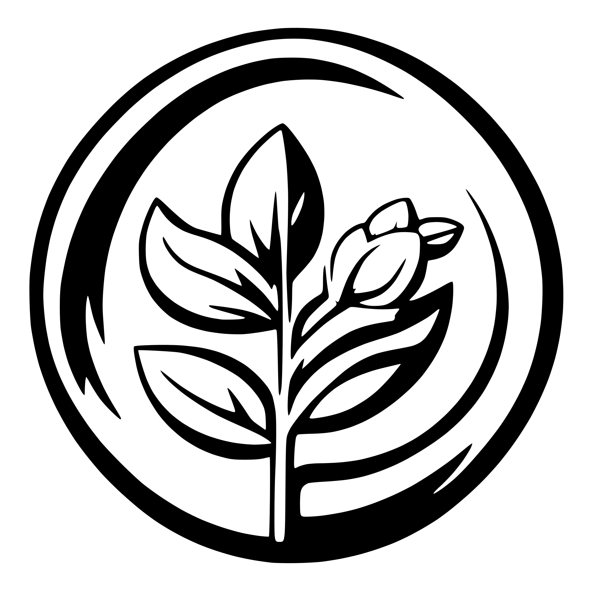 AI-generated SVG of a bouquet of flowers minimalism logo