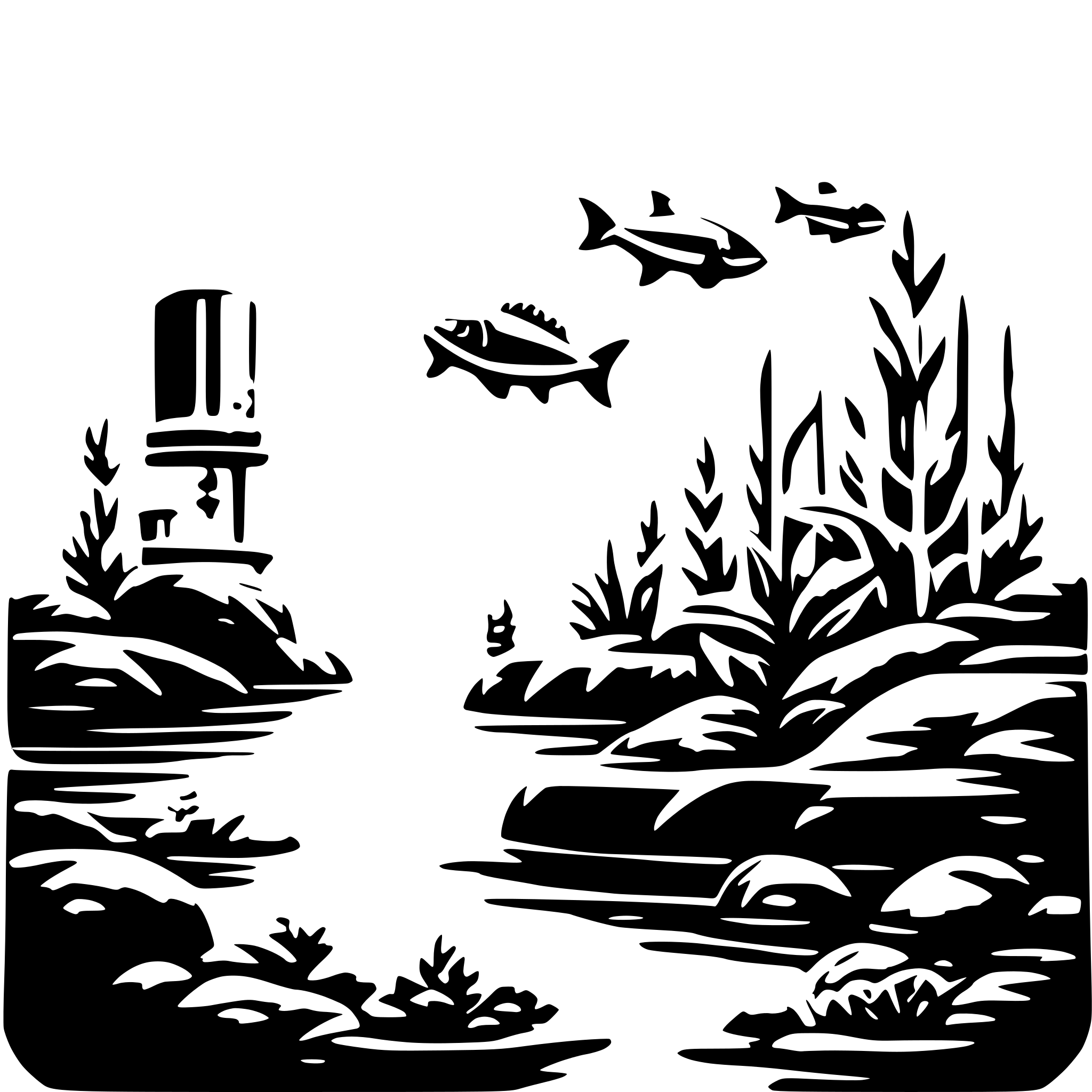 AI-generated SVG of 'under water ecosystem'