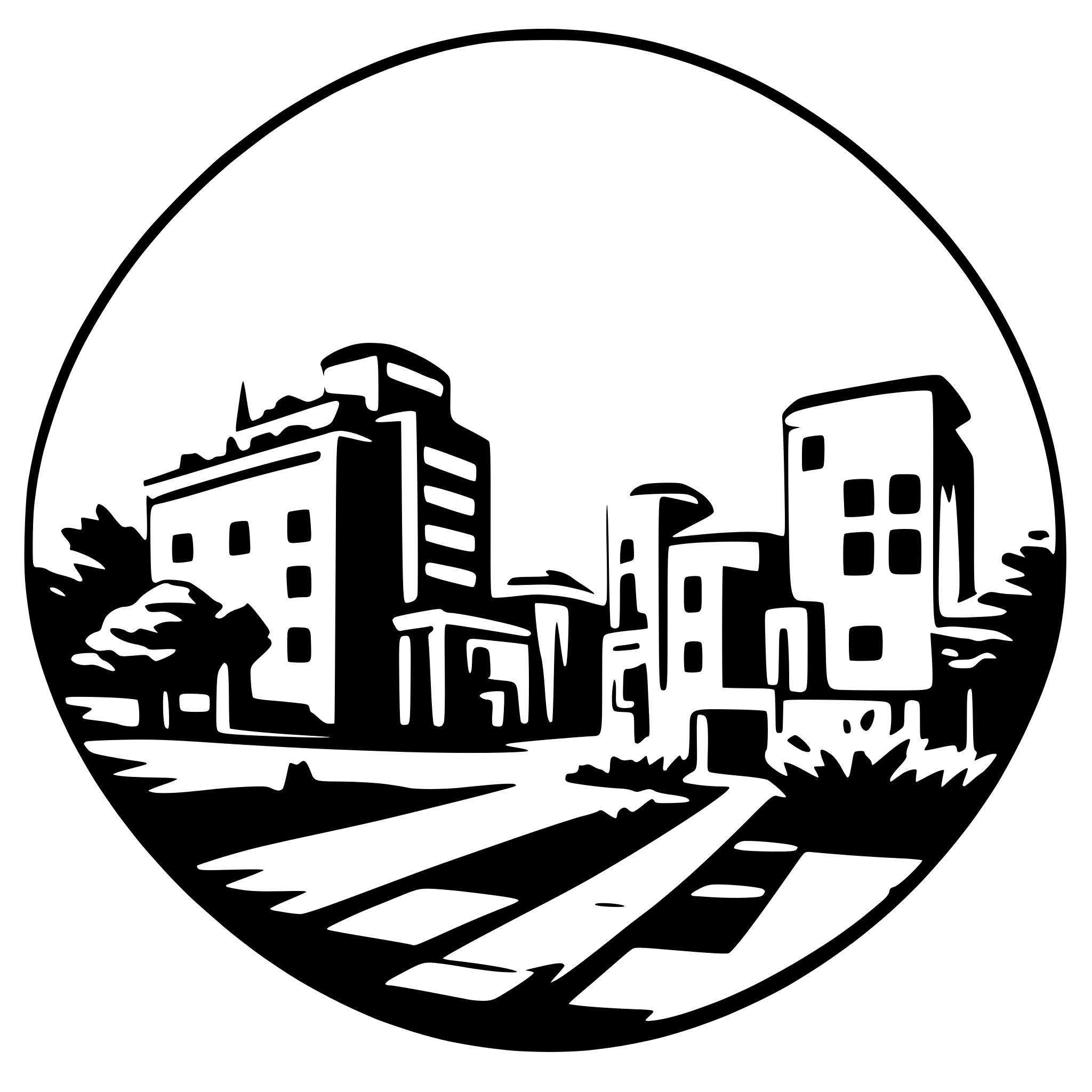 AI-generated SVG of 'remove background buildings'