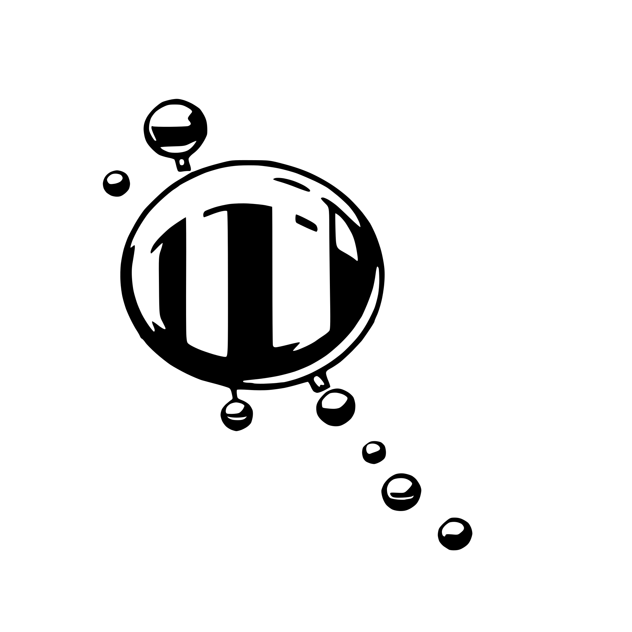 AI-generated SVG of a love dream bubbles