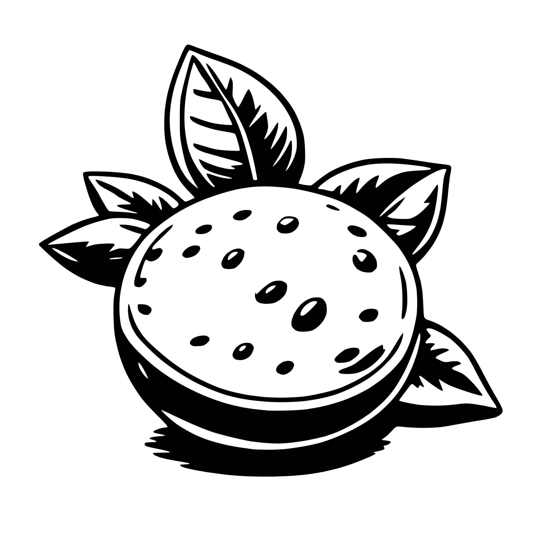 AI-generated SVG of 'lemon'