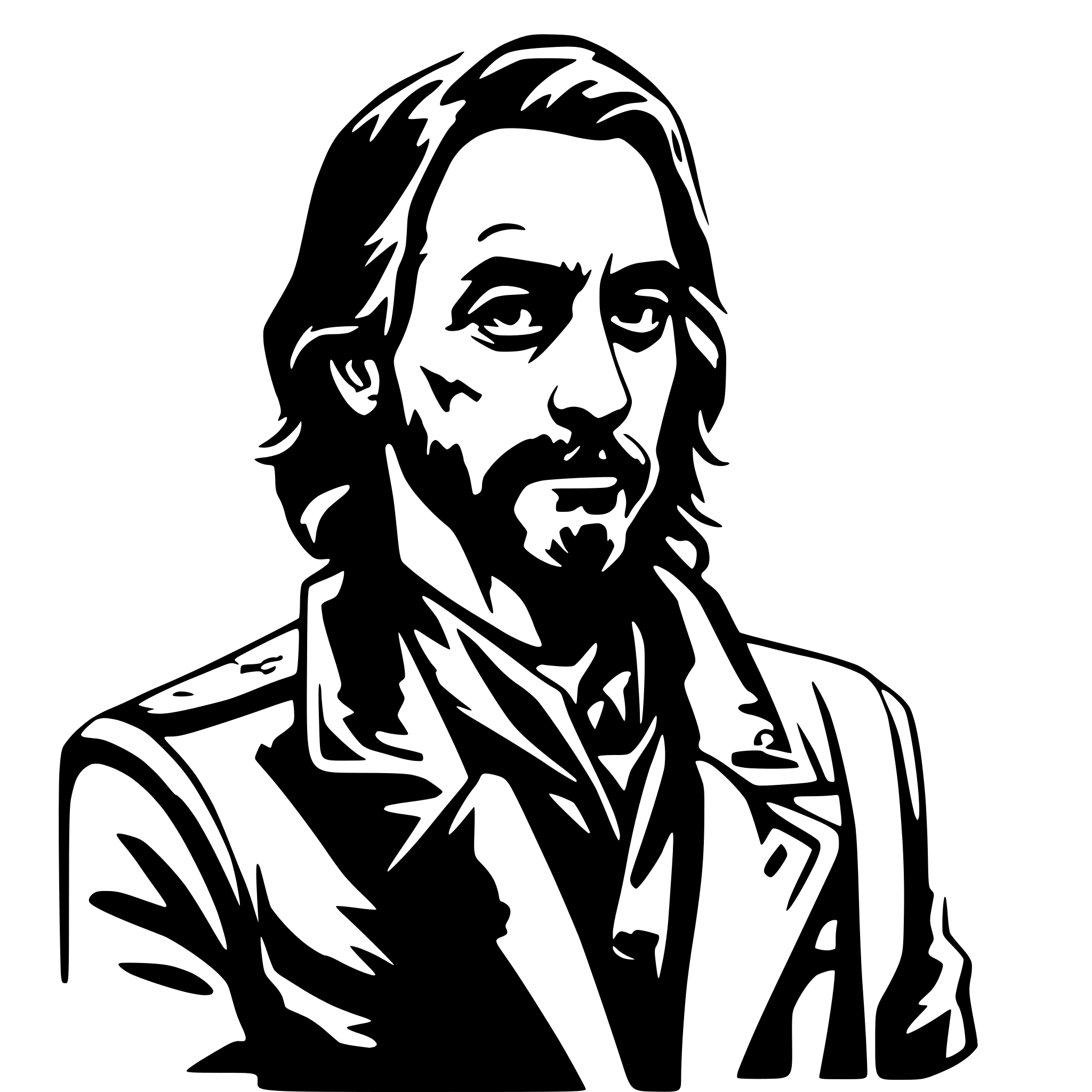 AI-generated SVG of a disco elysium skills