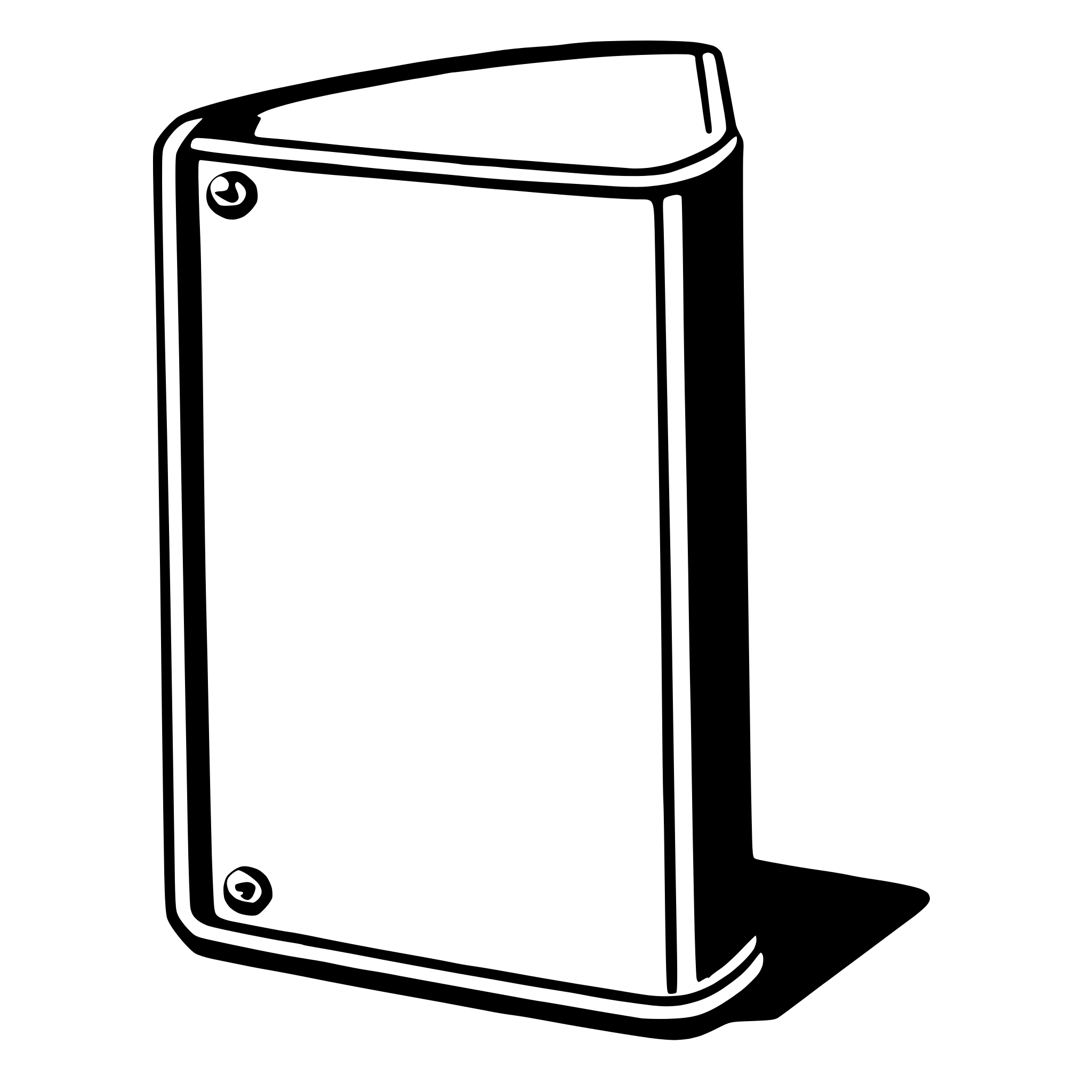 AI-generated SVG of 'binder'