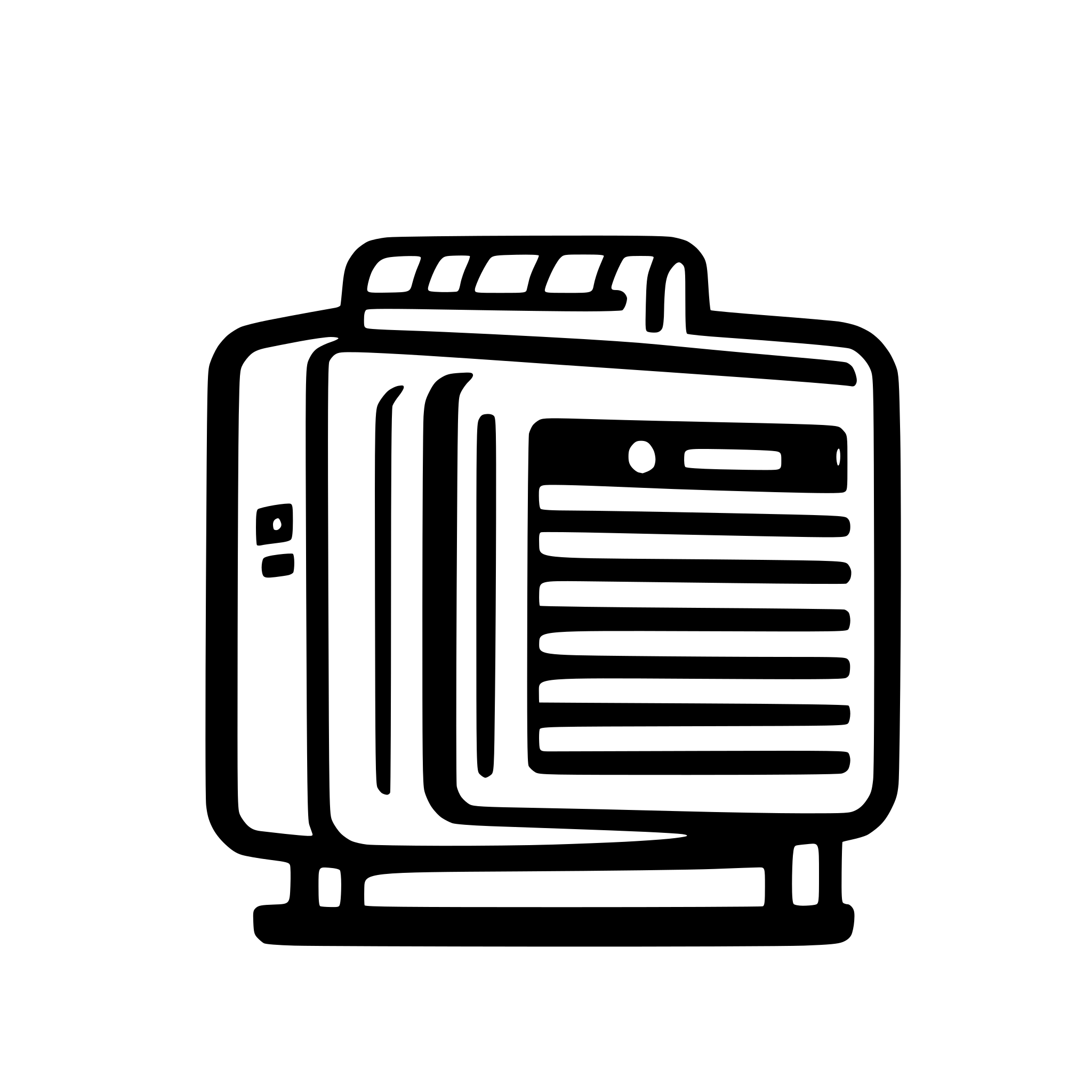 AI-generated SVG of 'Window Air Conditioner icon'