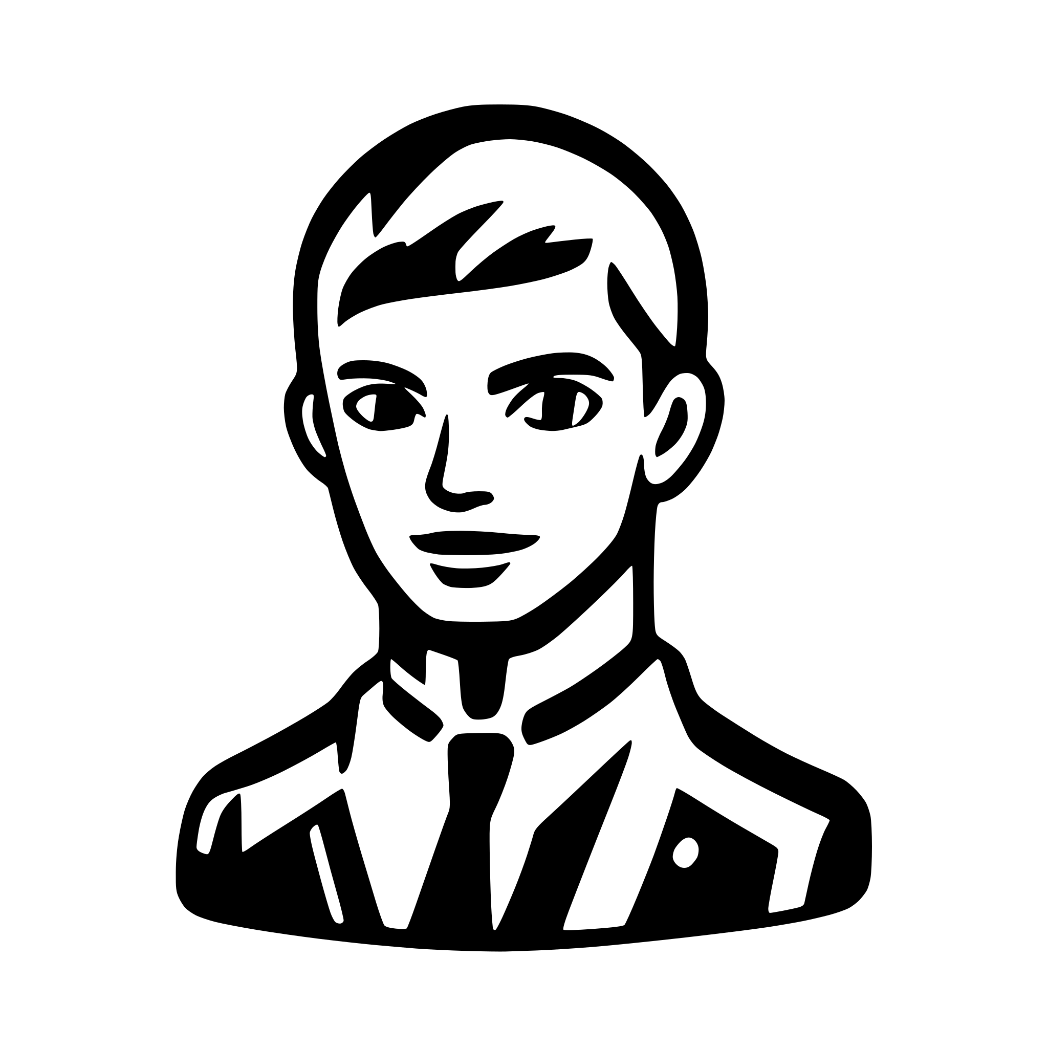 AI-generated SVG of 'a man'