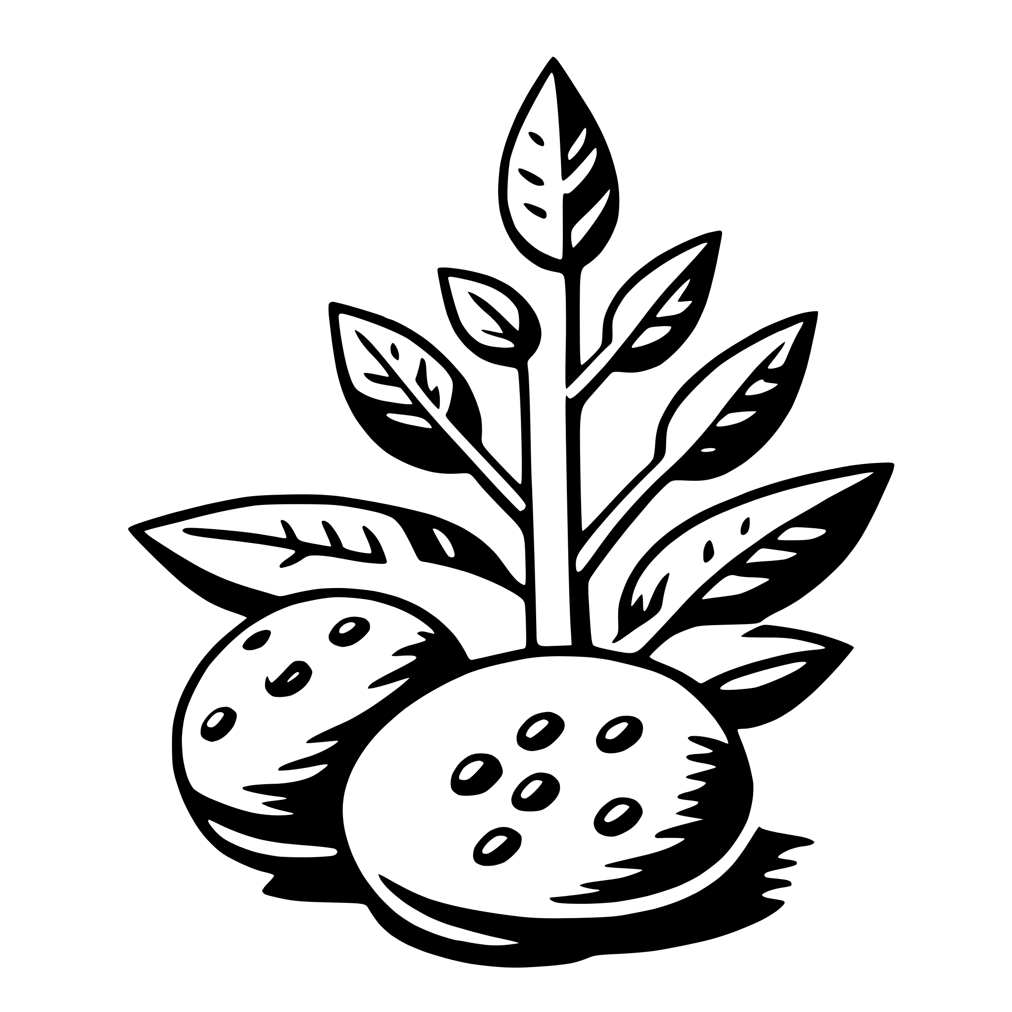 AI-generated SVG of a rangi
