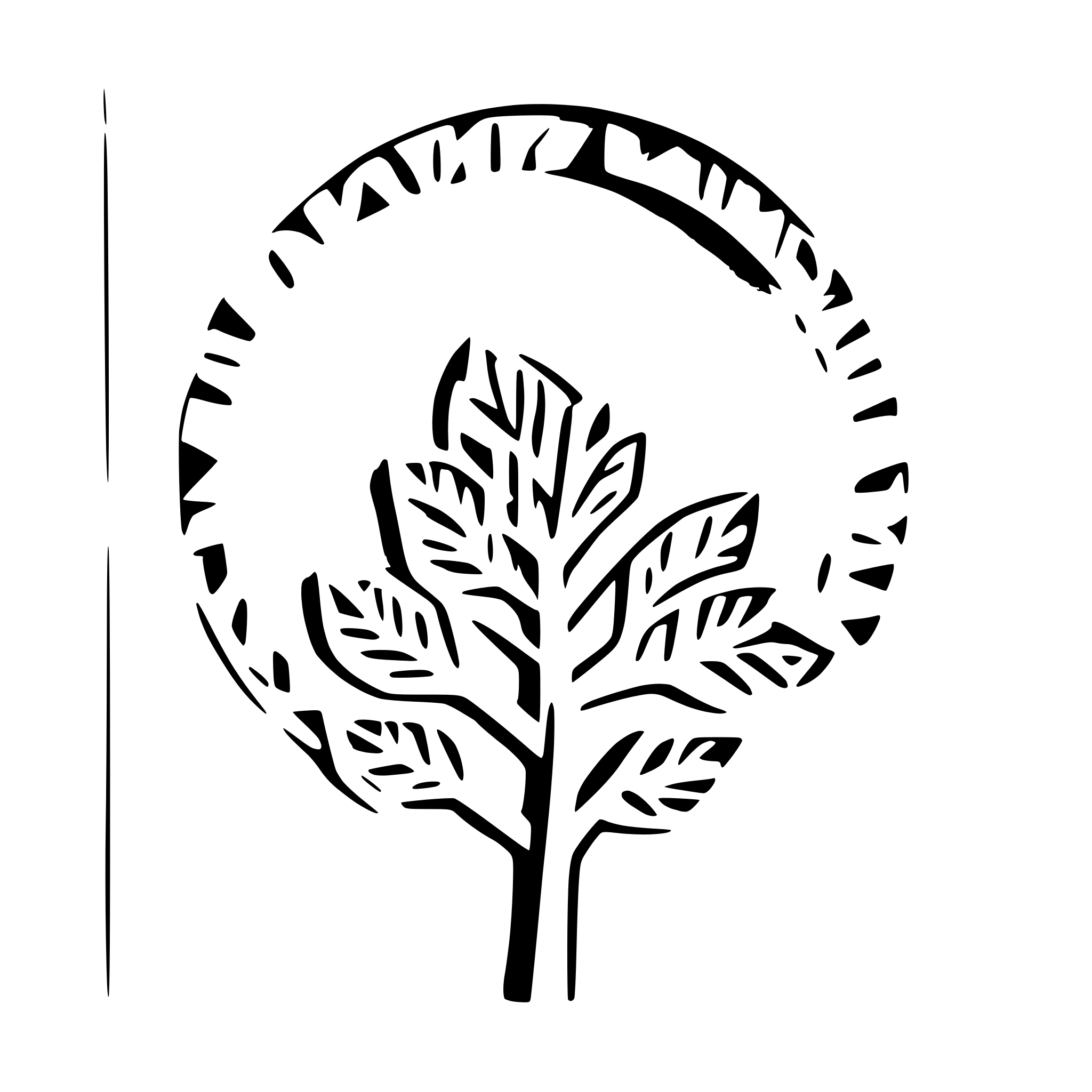 AI-generated SVG of a happy new year card