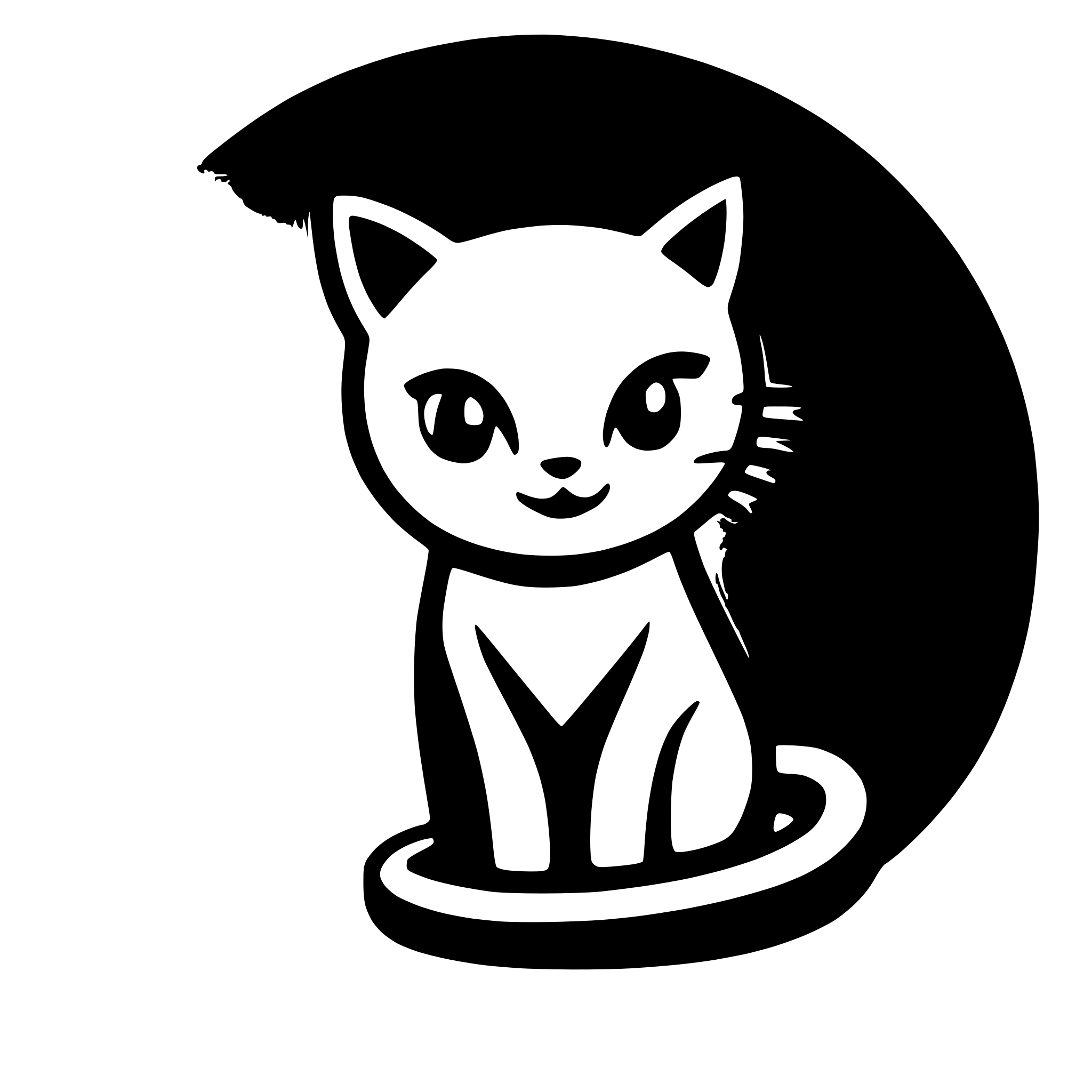 AI-generated SVG of 'sweety kitten'