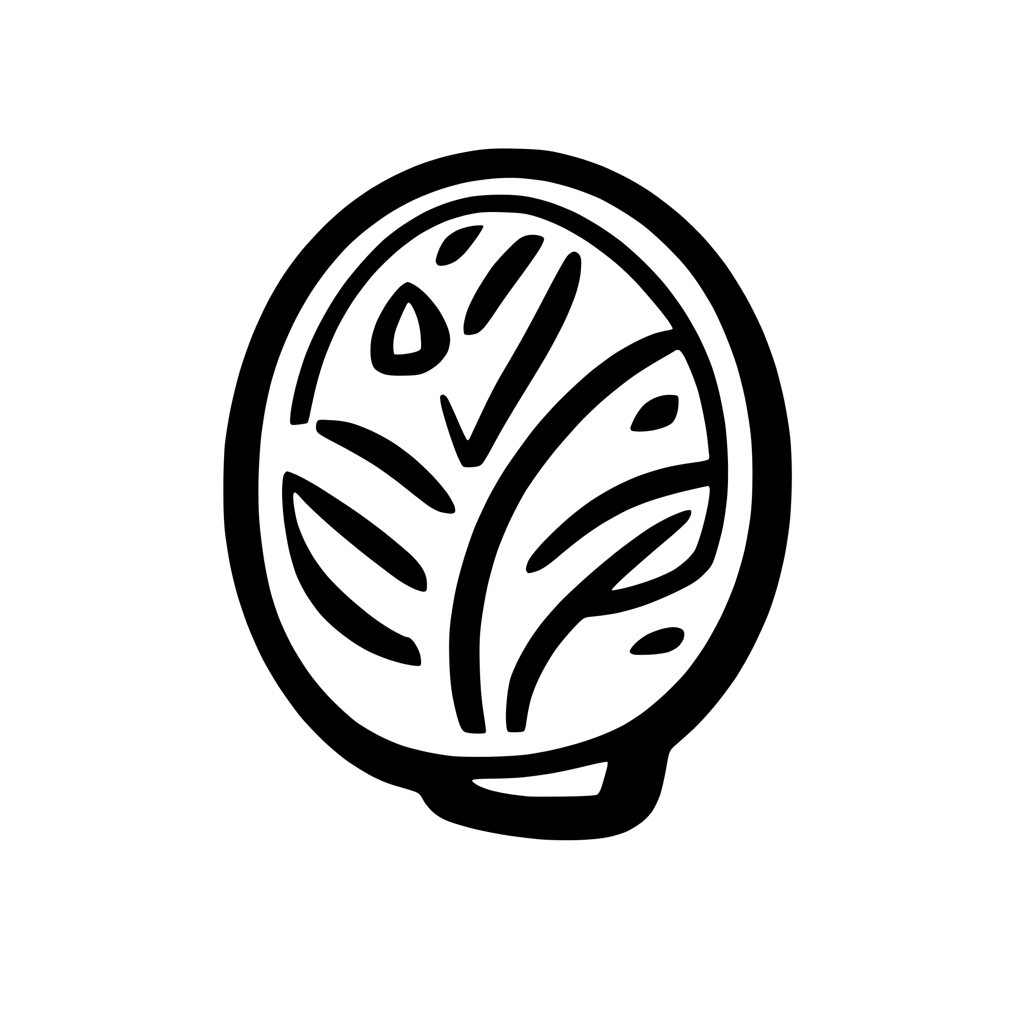 AI-generated SVG of a peacan