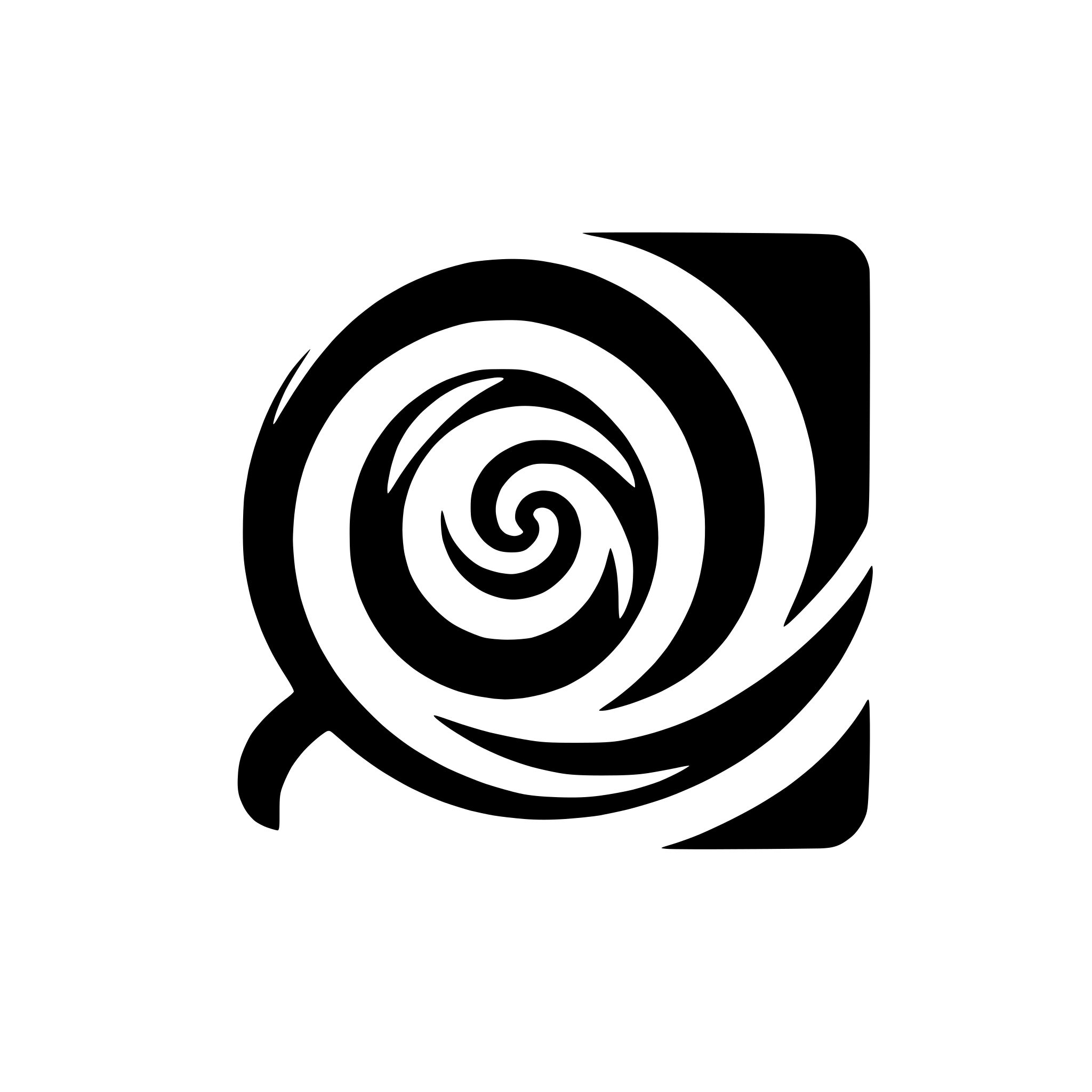 AI-generated SVG of a geometric spiral with tight turns