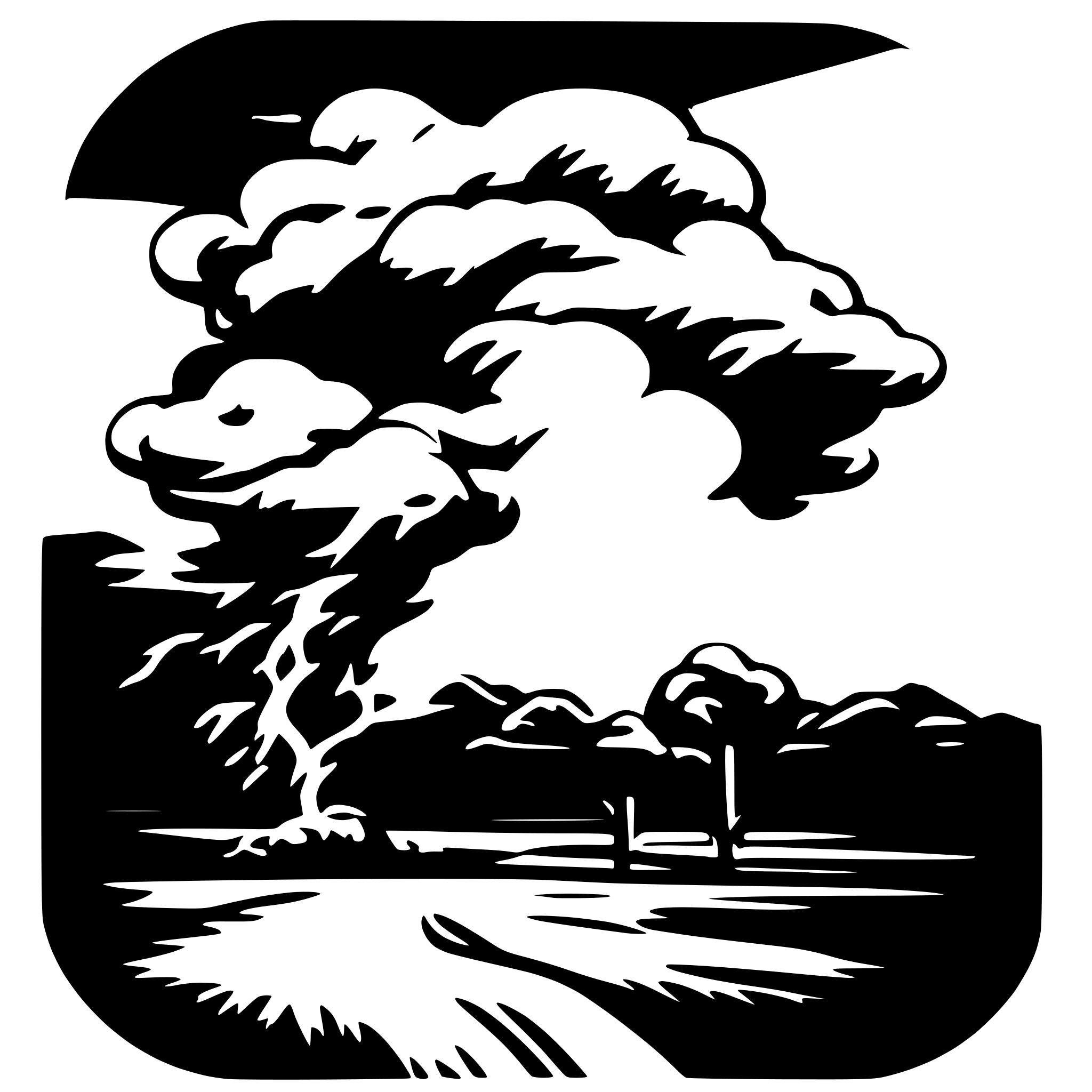 AI-generated SVG of 'storm building'