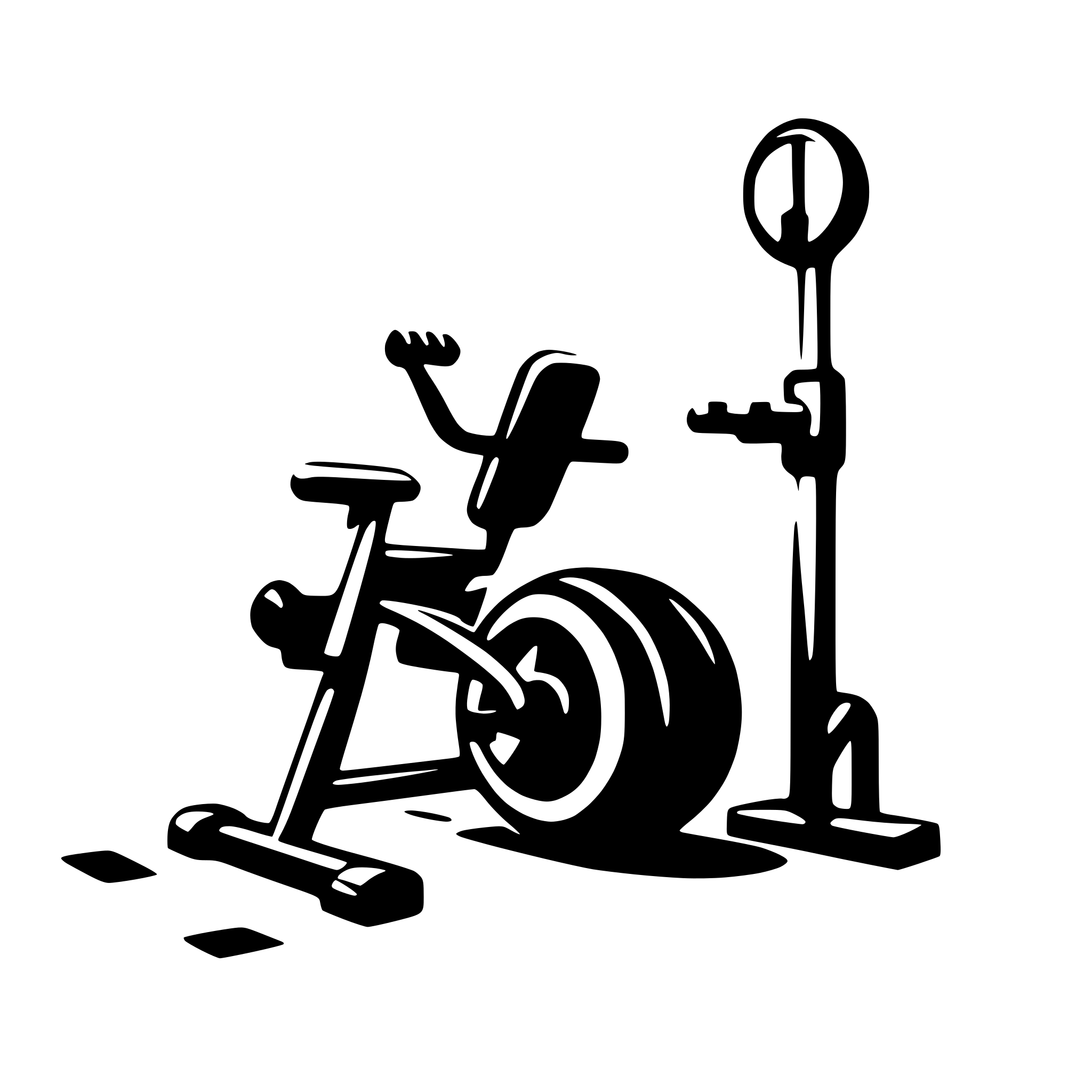 AI-generated SVG of a gym