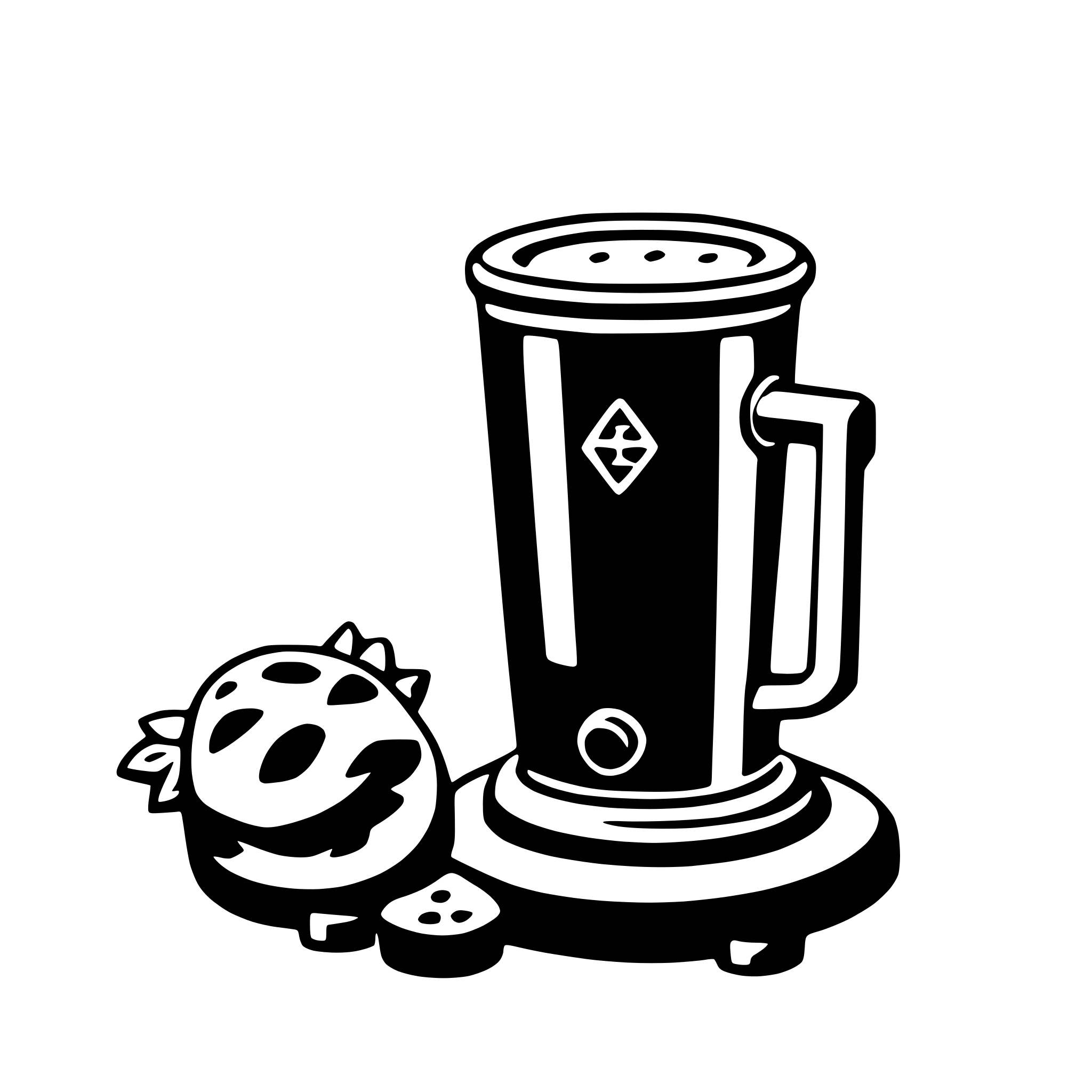 AI-generated SVG of 'blender'
