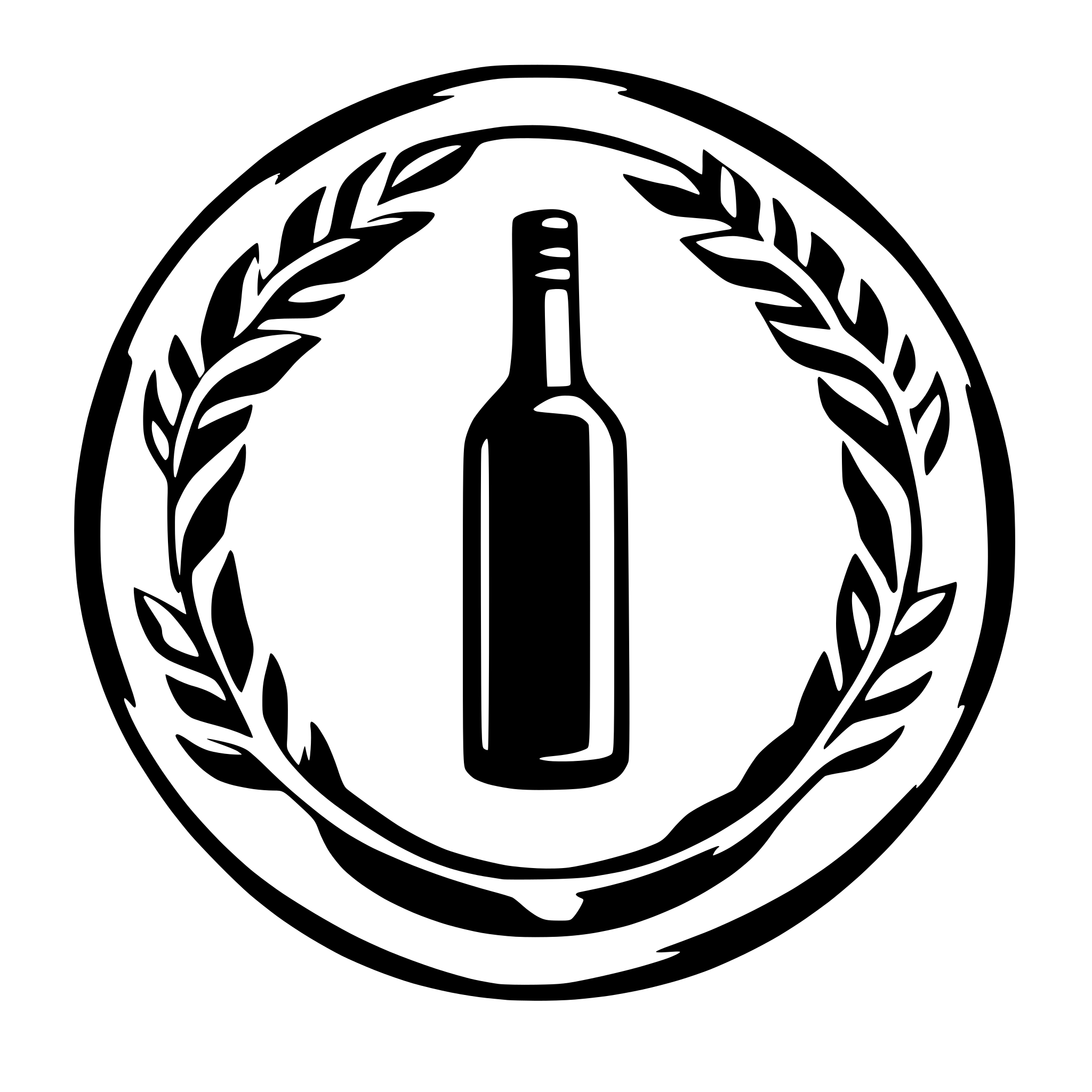 AI-generated SVG of a guillelicores, domicilios de licores, texto guillelicores en imagen, logo