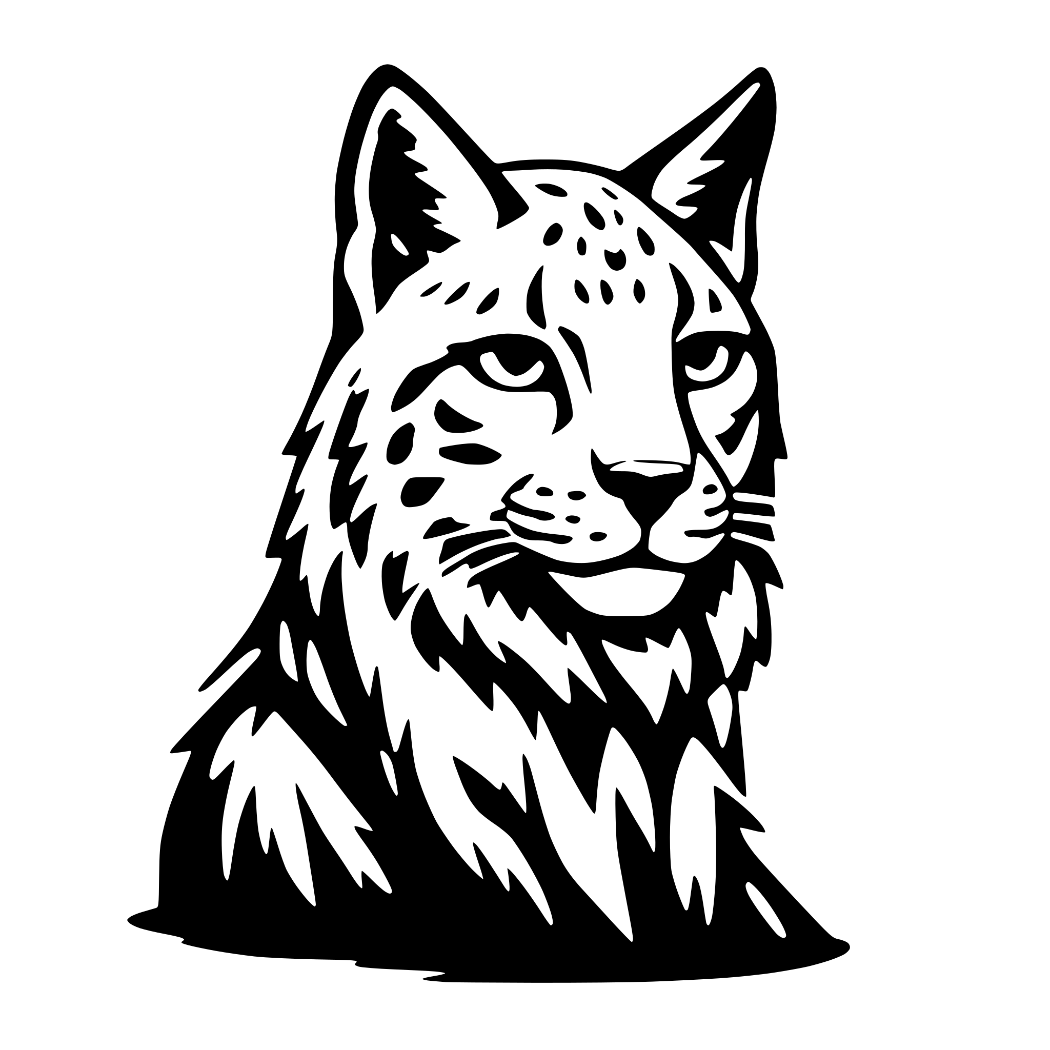 AI-generated SVG of 'lynx seo marketing'