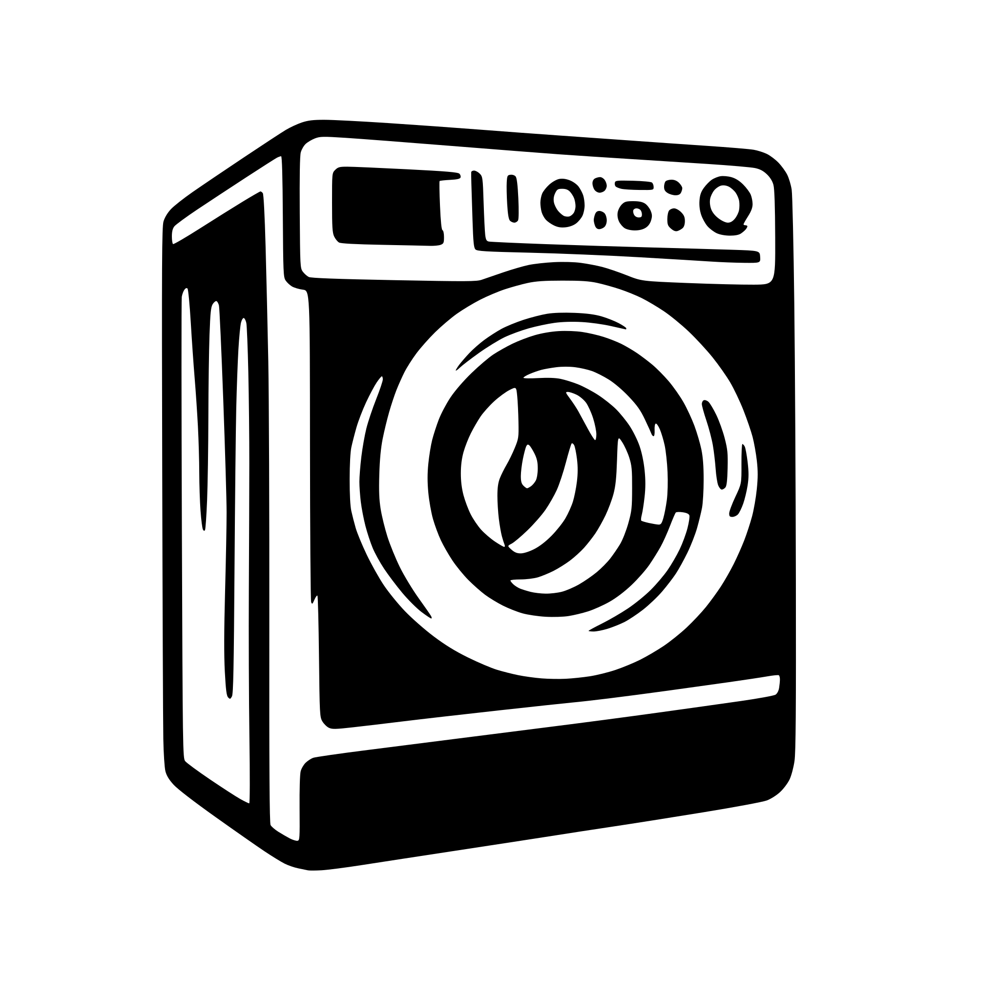 AI-generated SVG of a Washing Machine