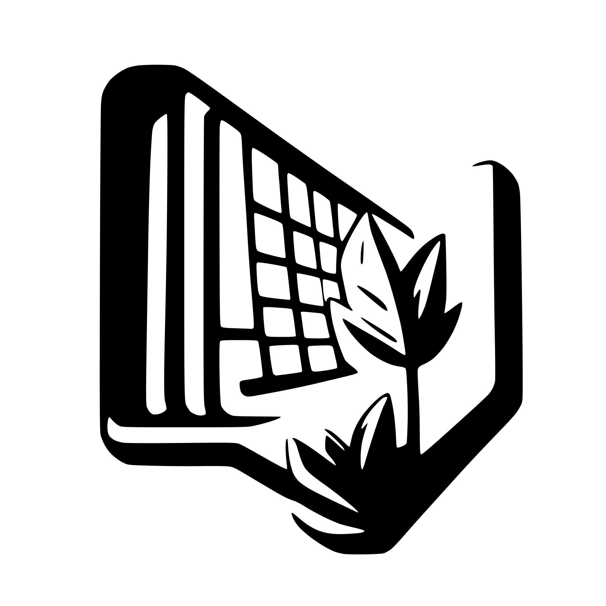 AI-generated SVG of a a pc and a keyboard