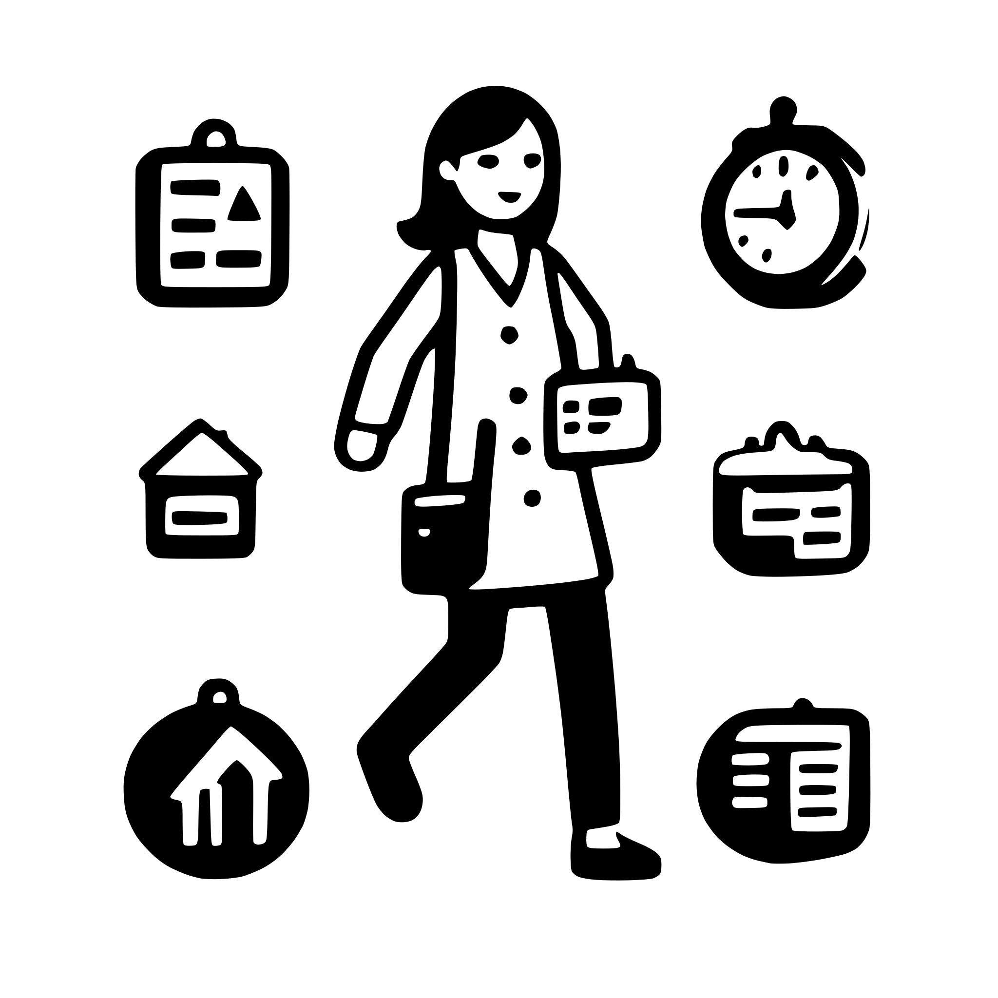 AI-generated SVG of a A colorful, flat-style 2D digital illustration representing two opposing productivity mindsets. a figure walking in a calm, steady rhythm with a calendar, clock, and checklist icons — symbolizing structure, routine, and discipline.
