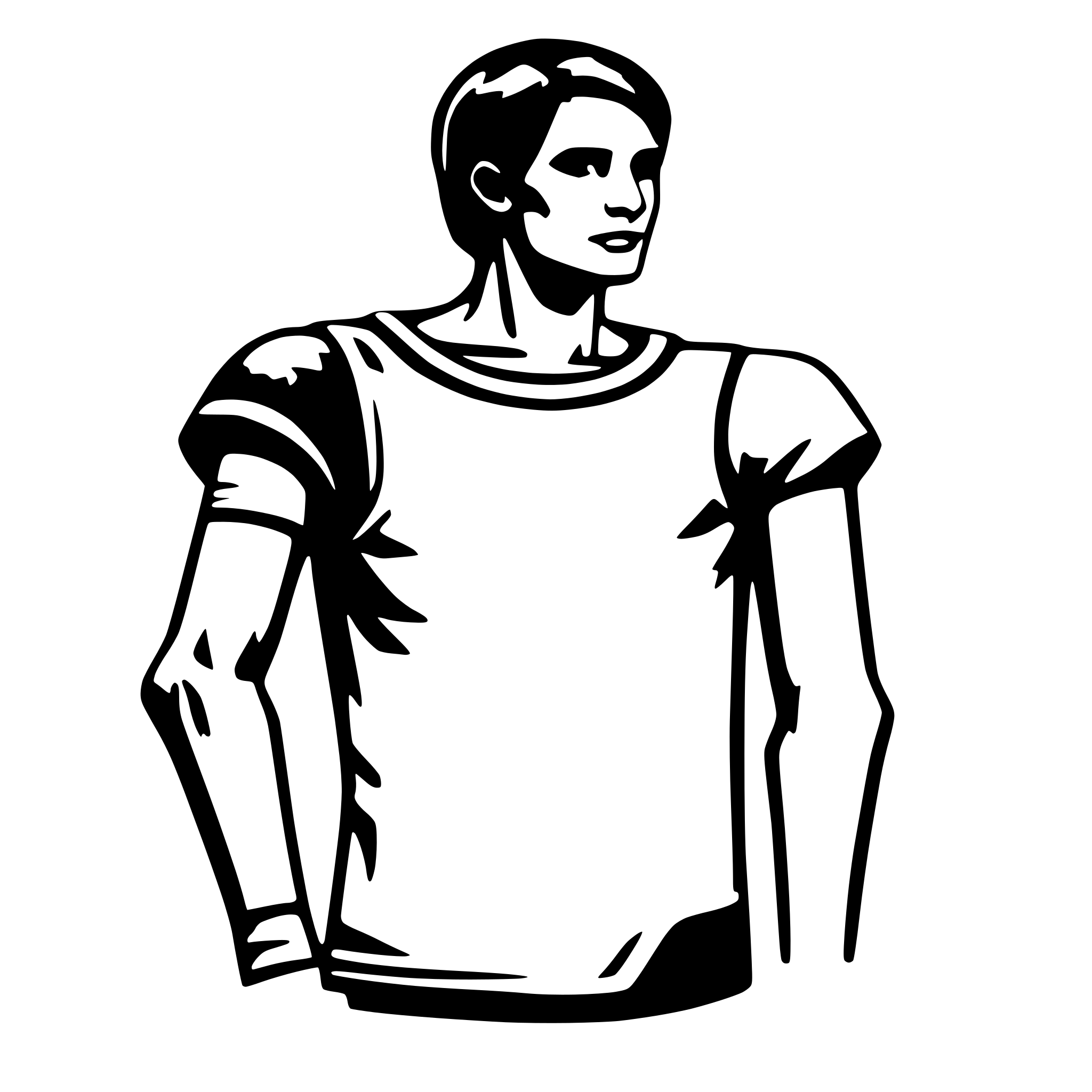 AI-generated SVG of 'rotator cuff surgery shirt'