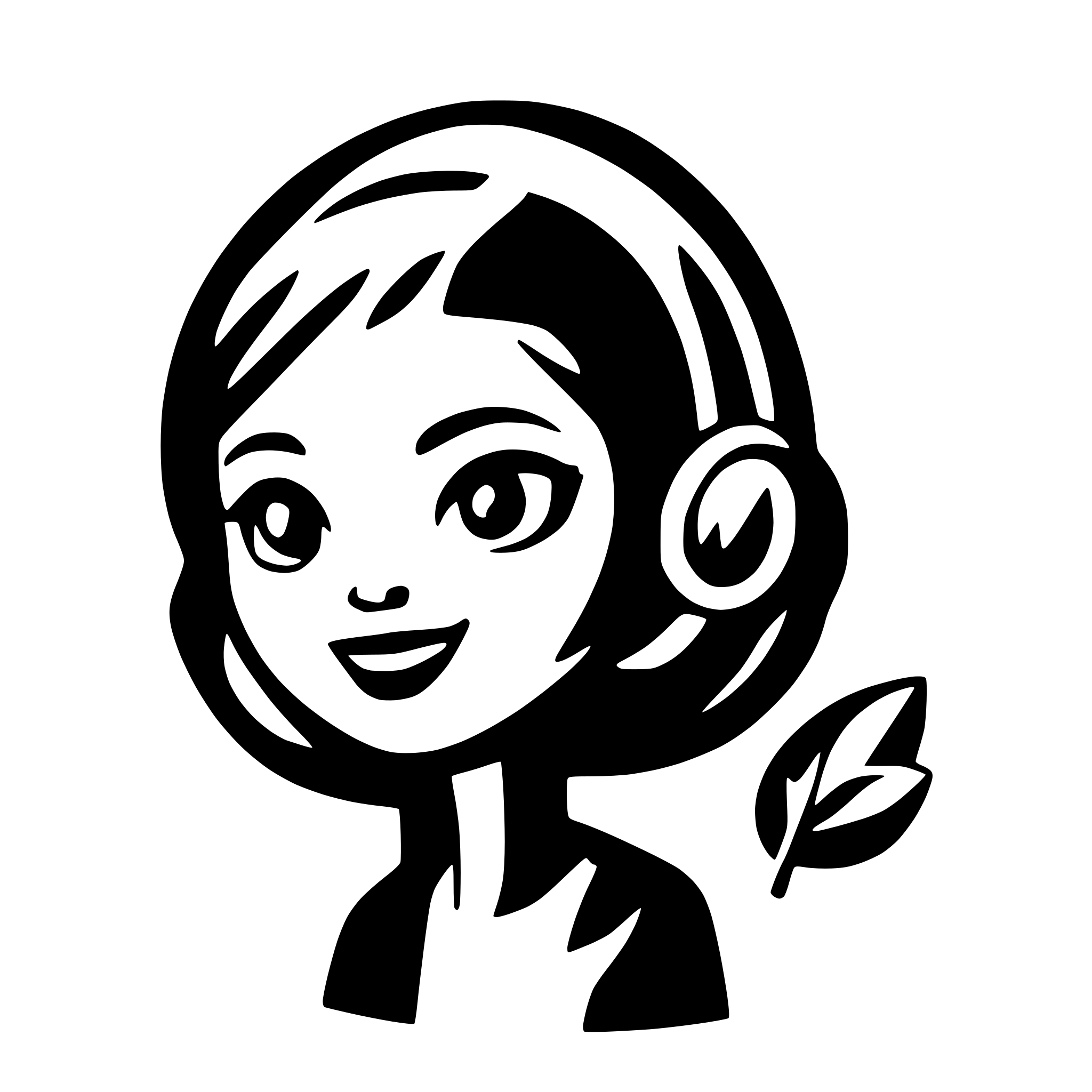 AI-generated SVG of a Please make me a black and white chat icon that is simplistic