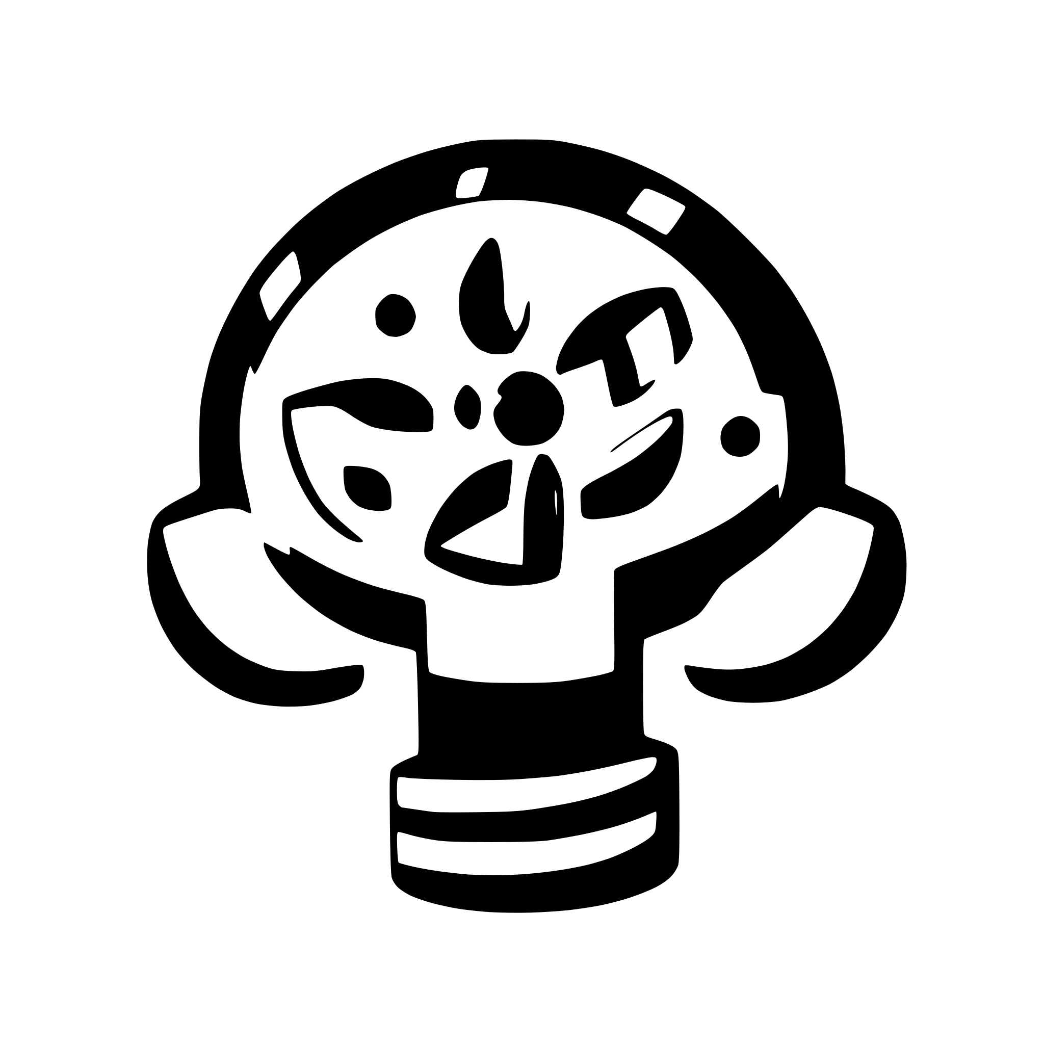 AI-generated SVG of a an icon of kubernetes
