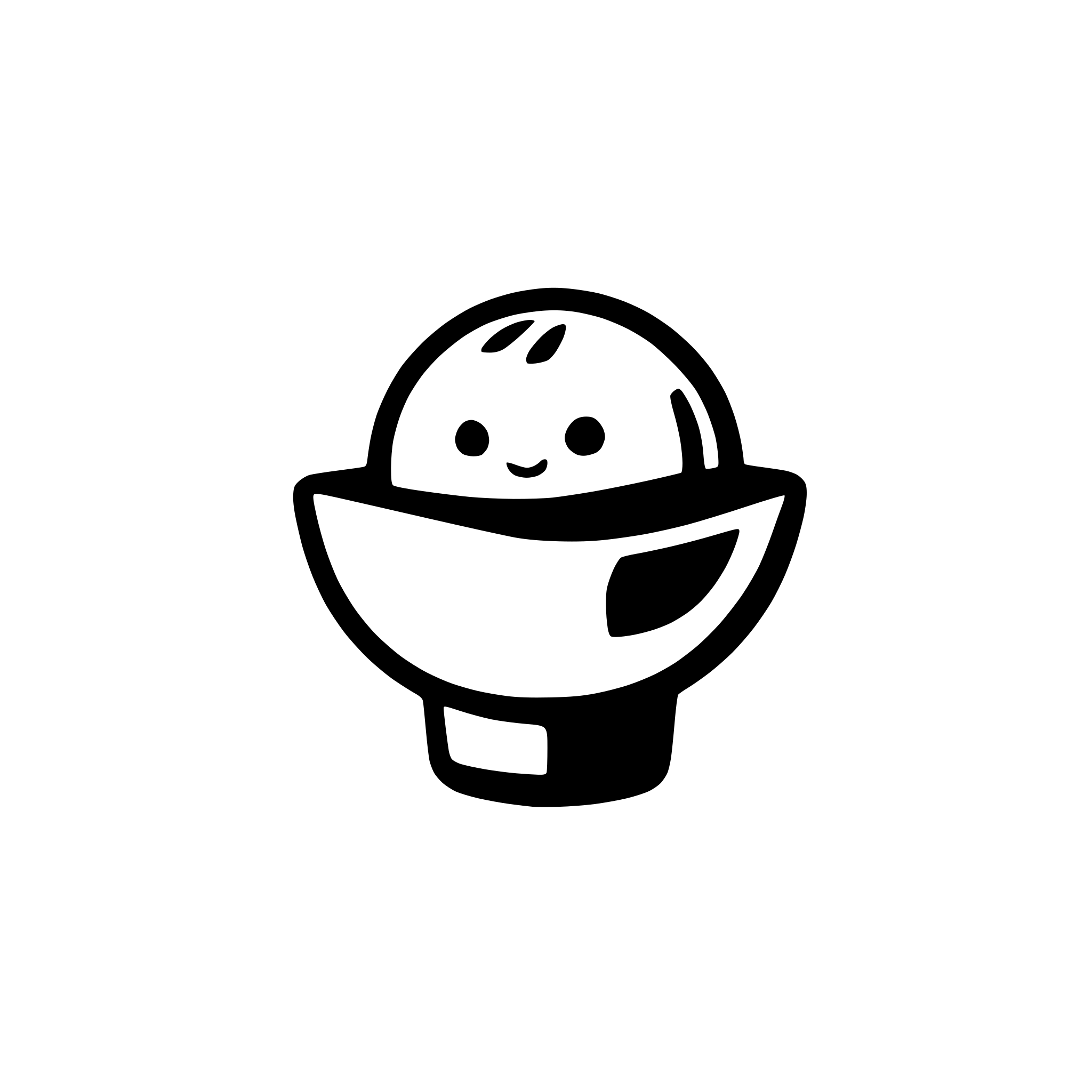 AI-generated SVG of a mochi