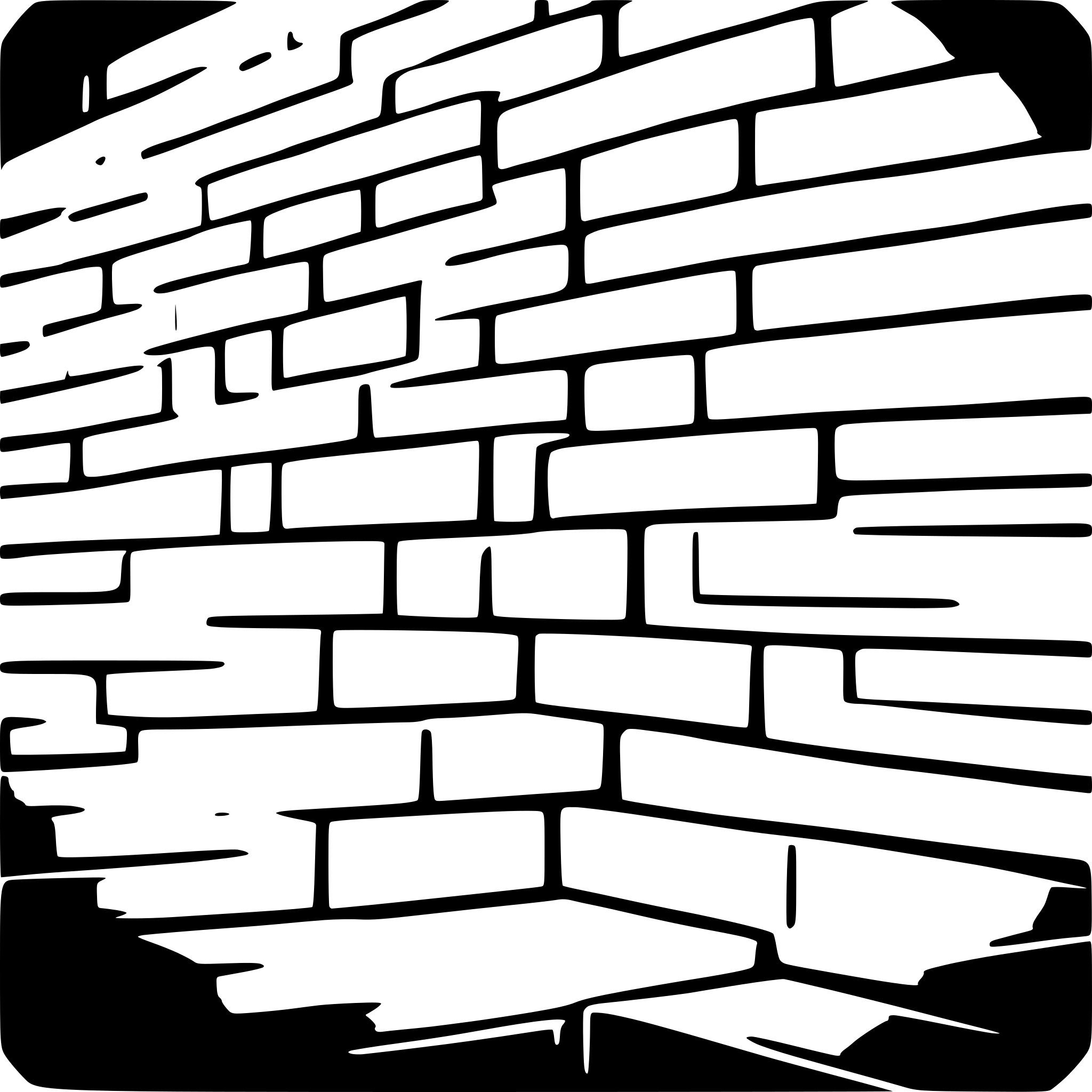 AI-generated SVG of 'brick wall'
