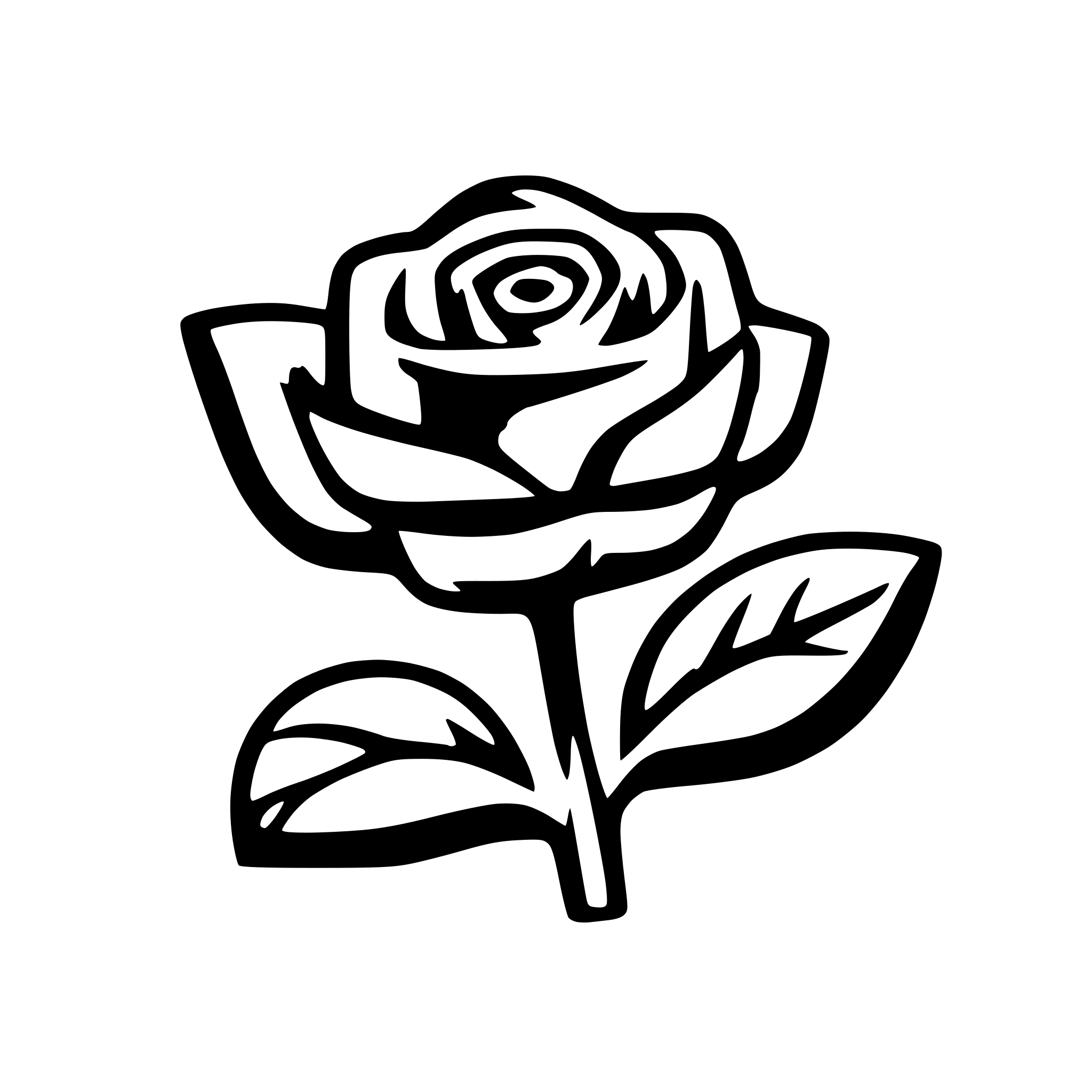 AI-generated SVG of '12 Roses'