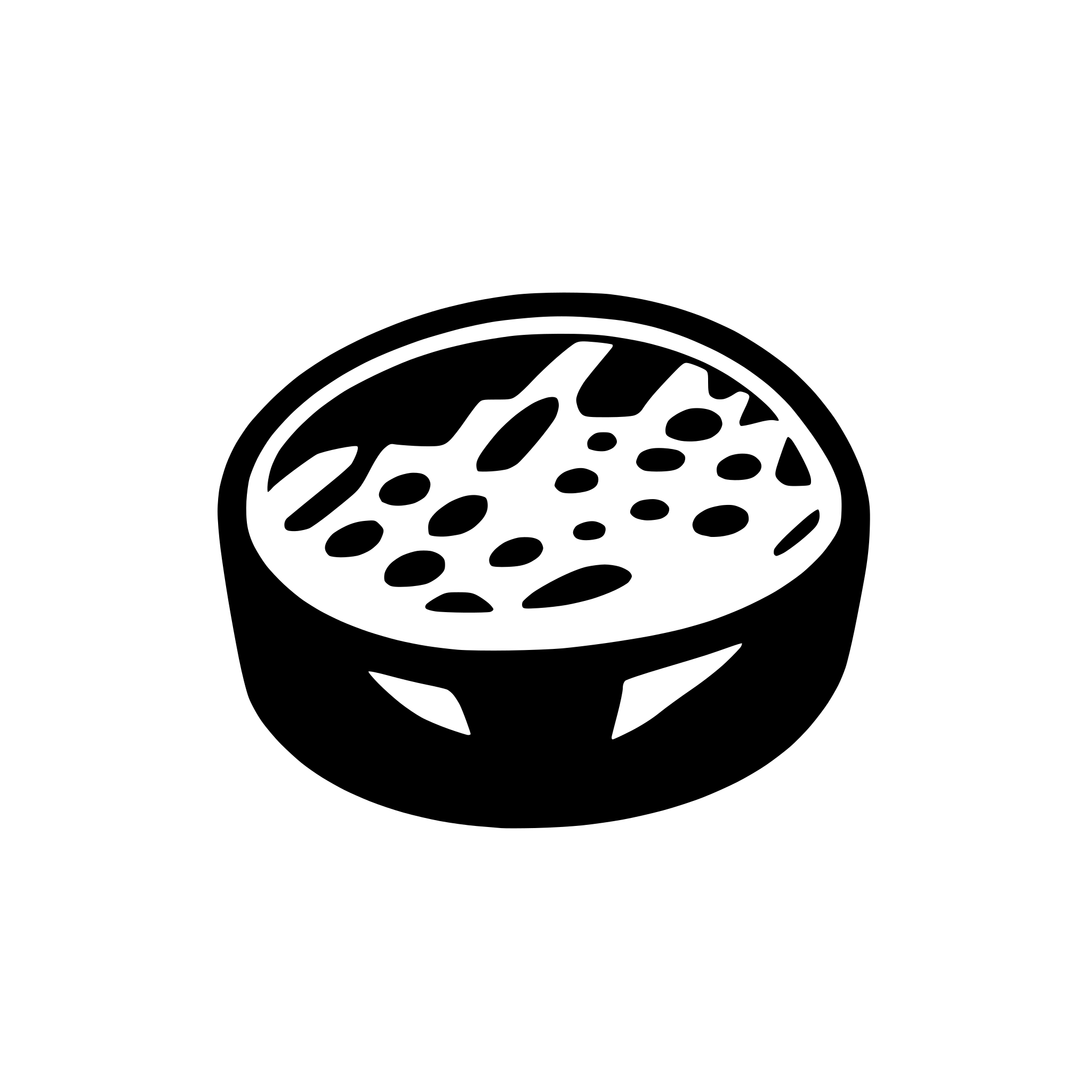 AI-generated SVG of 'milka kuh flecken'