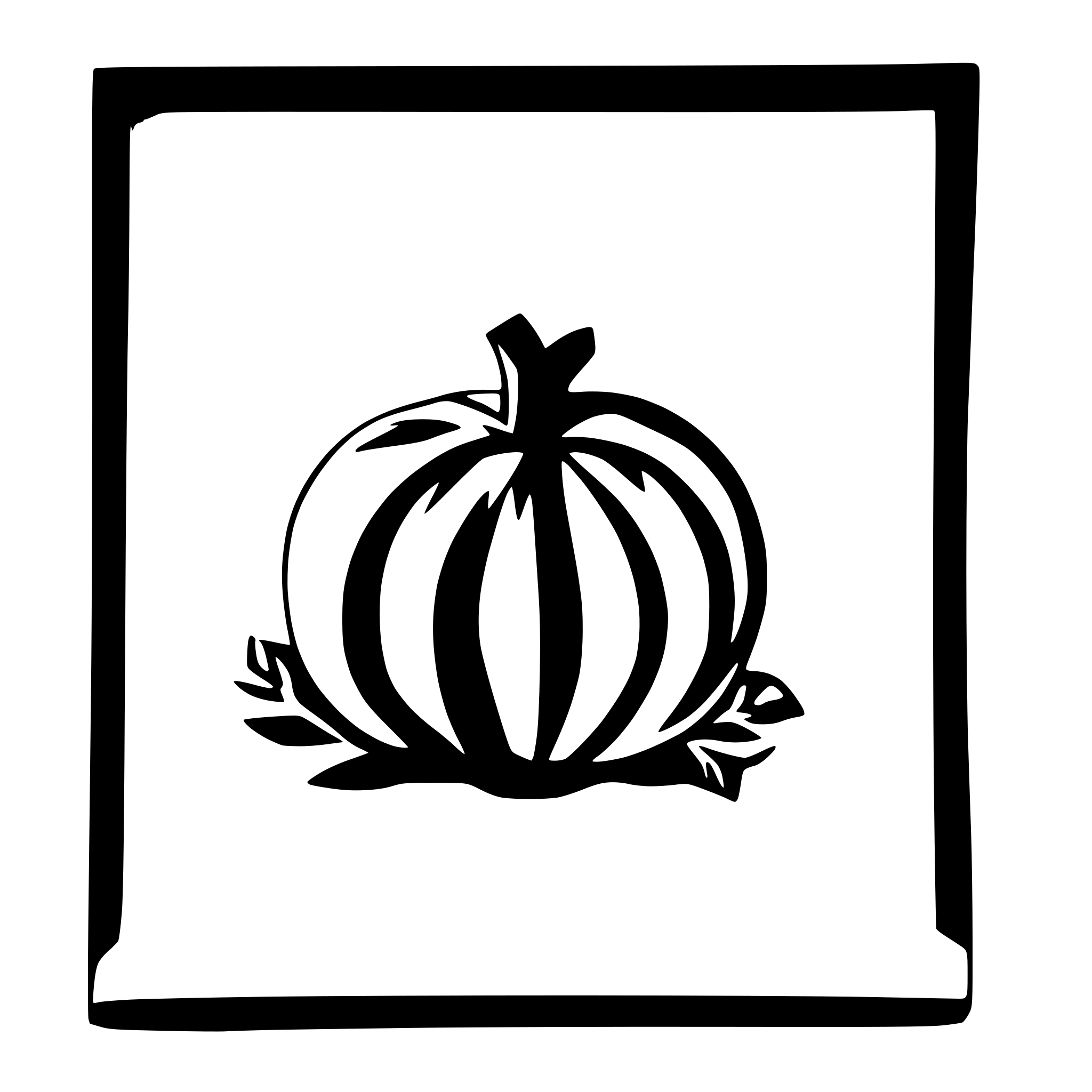 AI-generated SVG of a pumpkin with flowers