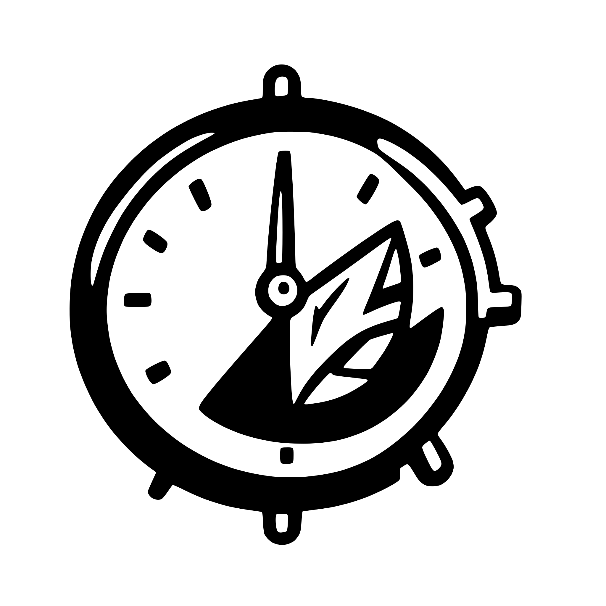 AI-generated SVG of a time, fast, blazing