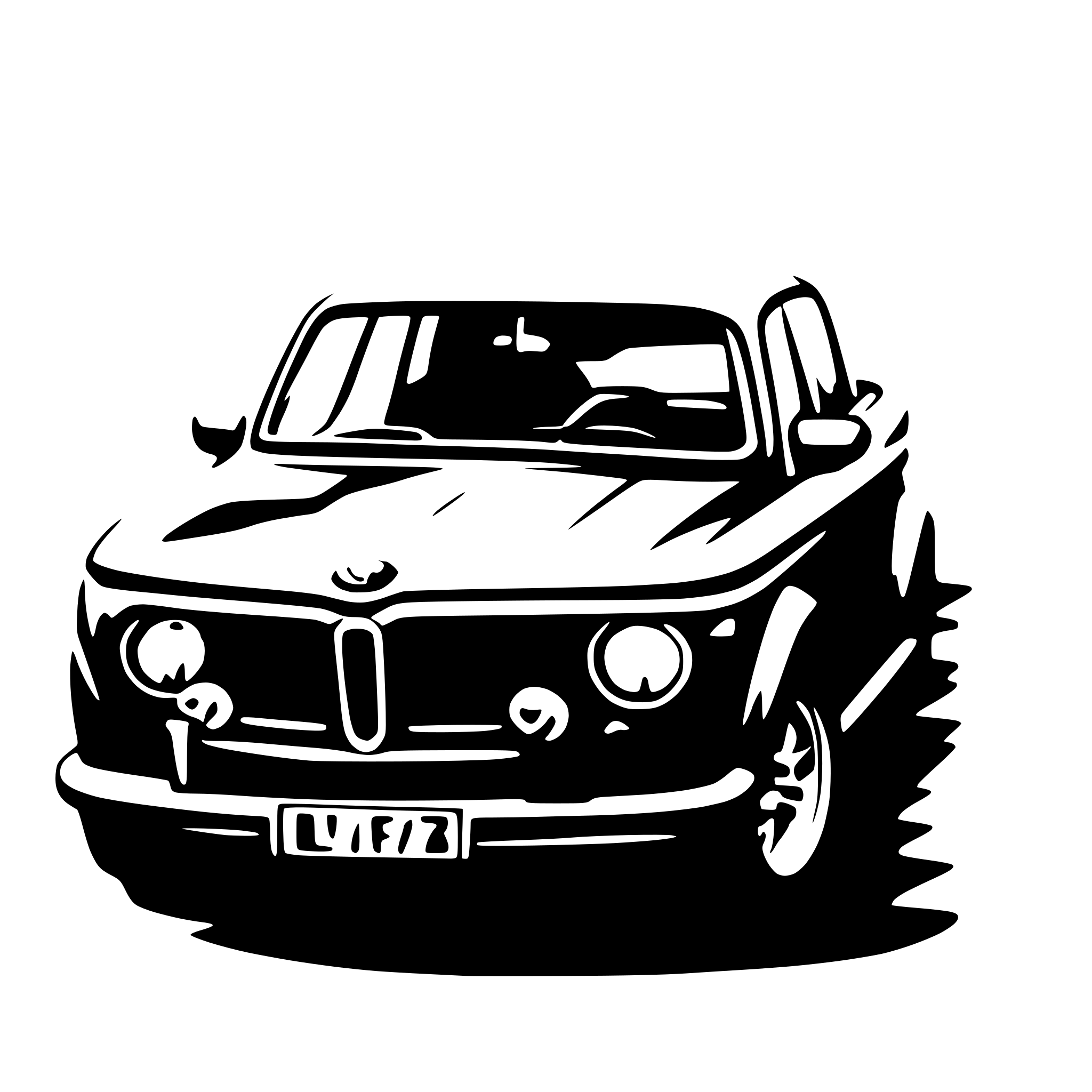 AI-generated SVG of 'bmw'