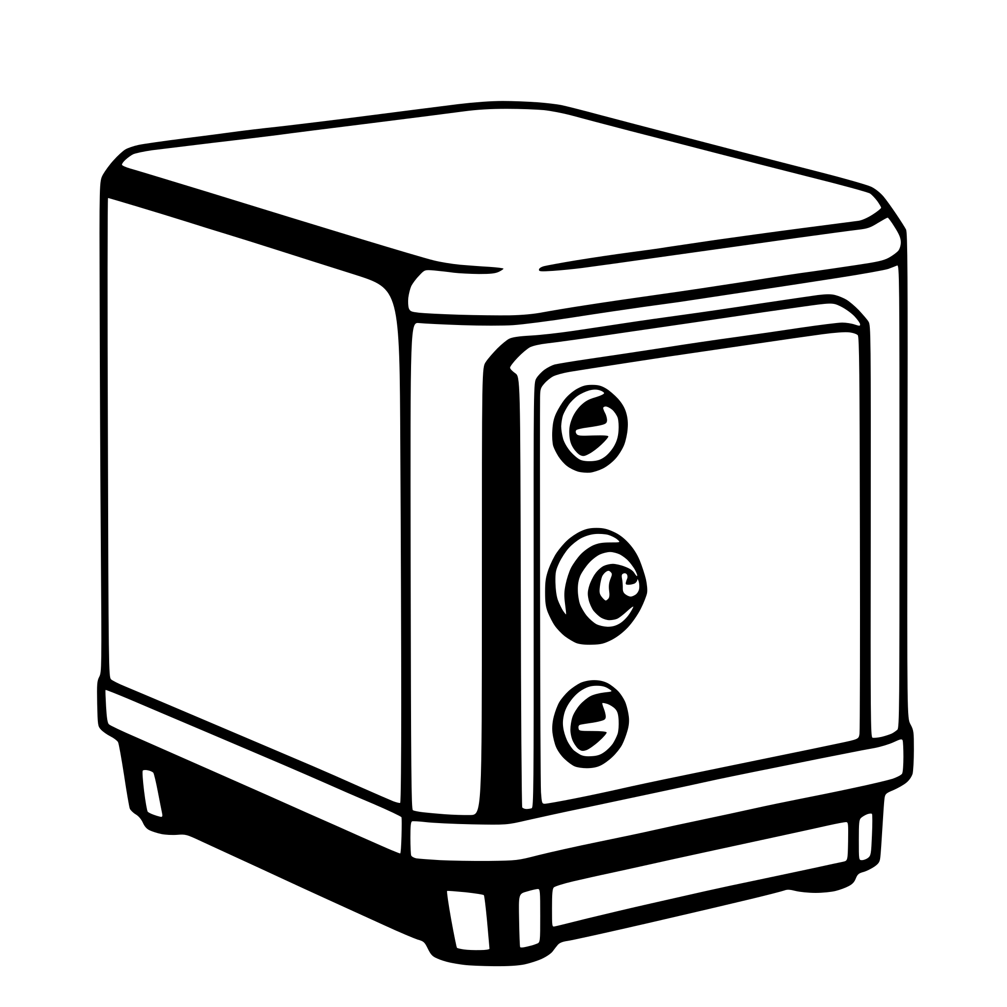 AI-generated SVG of 'computer box'