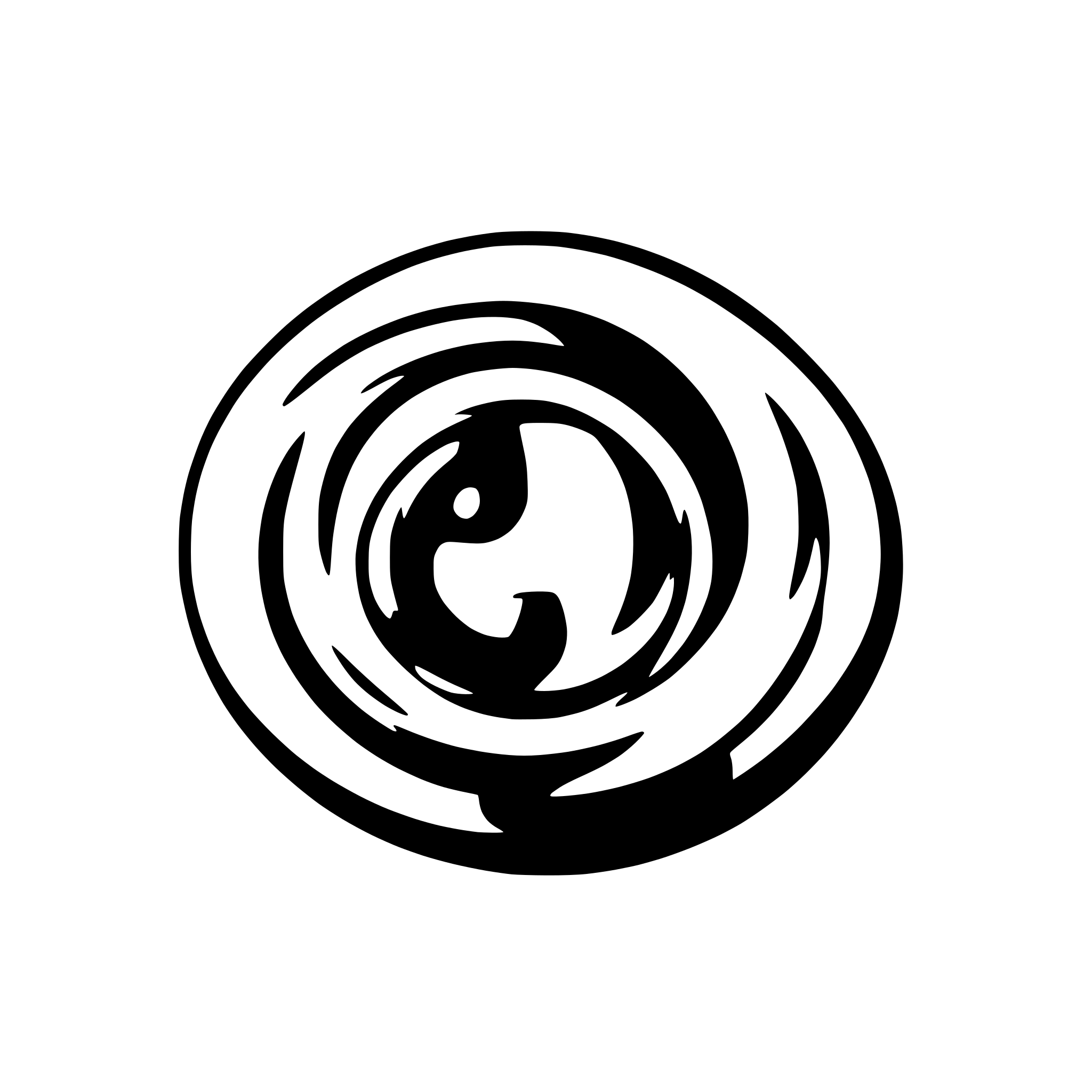 AI-generated SVG of a phone camera lenses circle