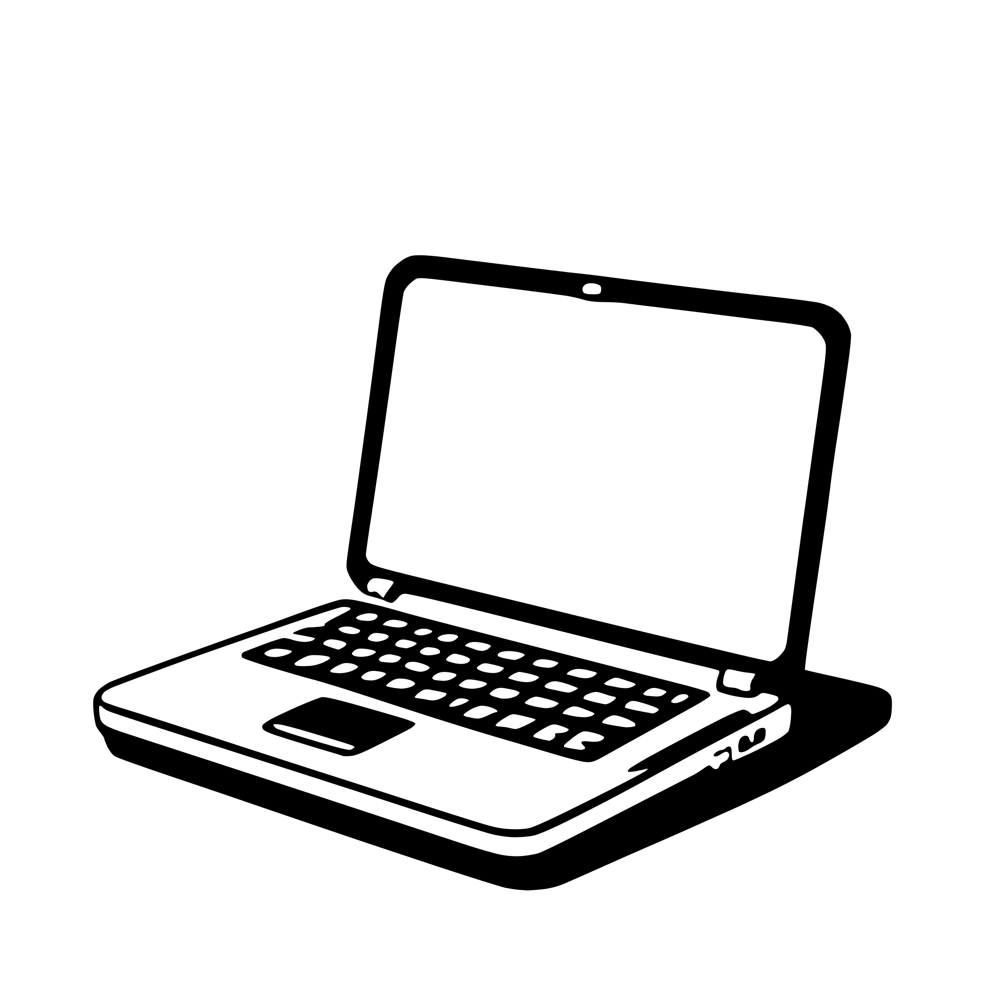 AI-generated SVG of 'laptop'