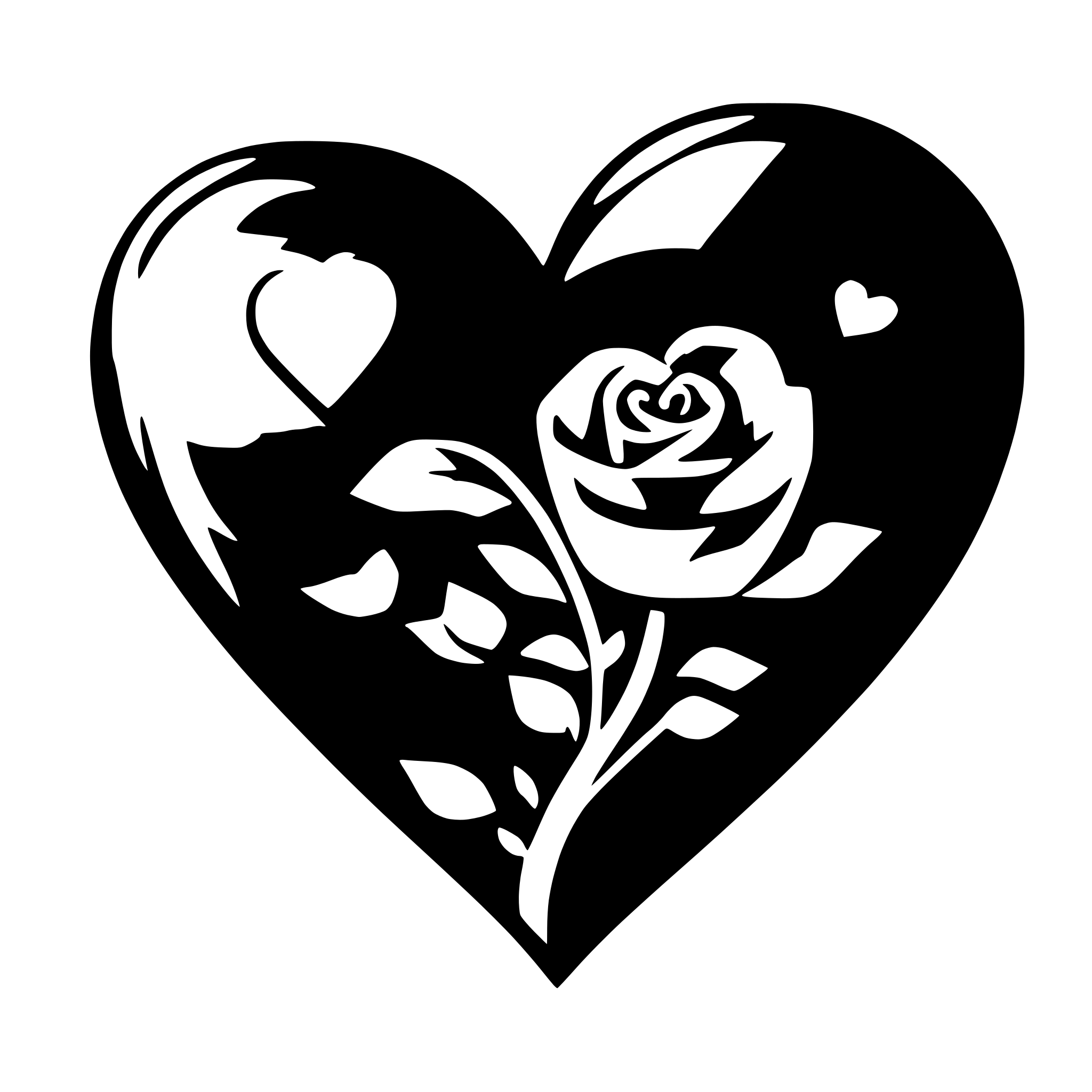 AI-generated SVG of 'valentine heart'
