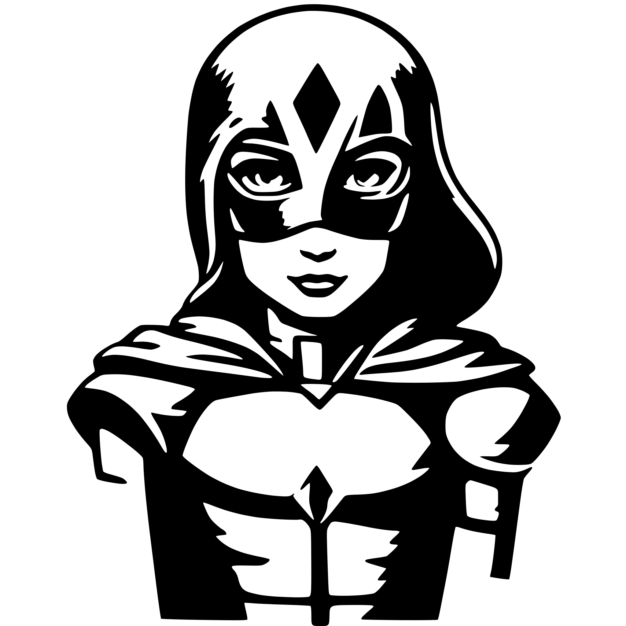 AI-generated SVG of 'superheros'