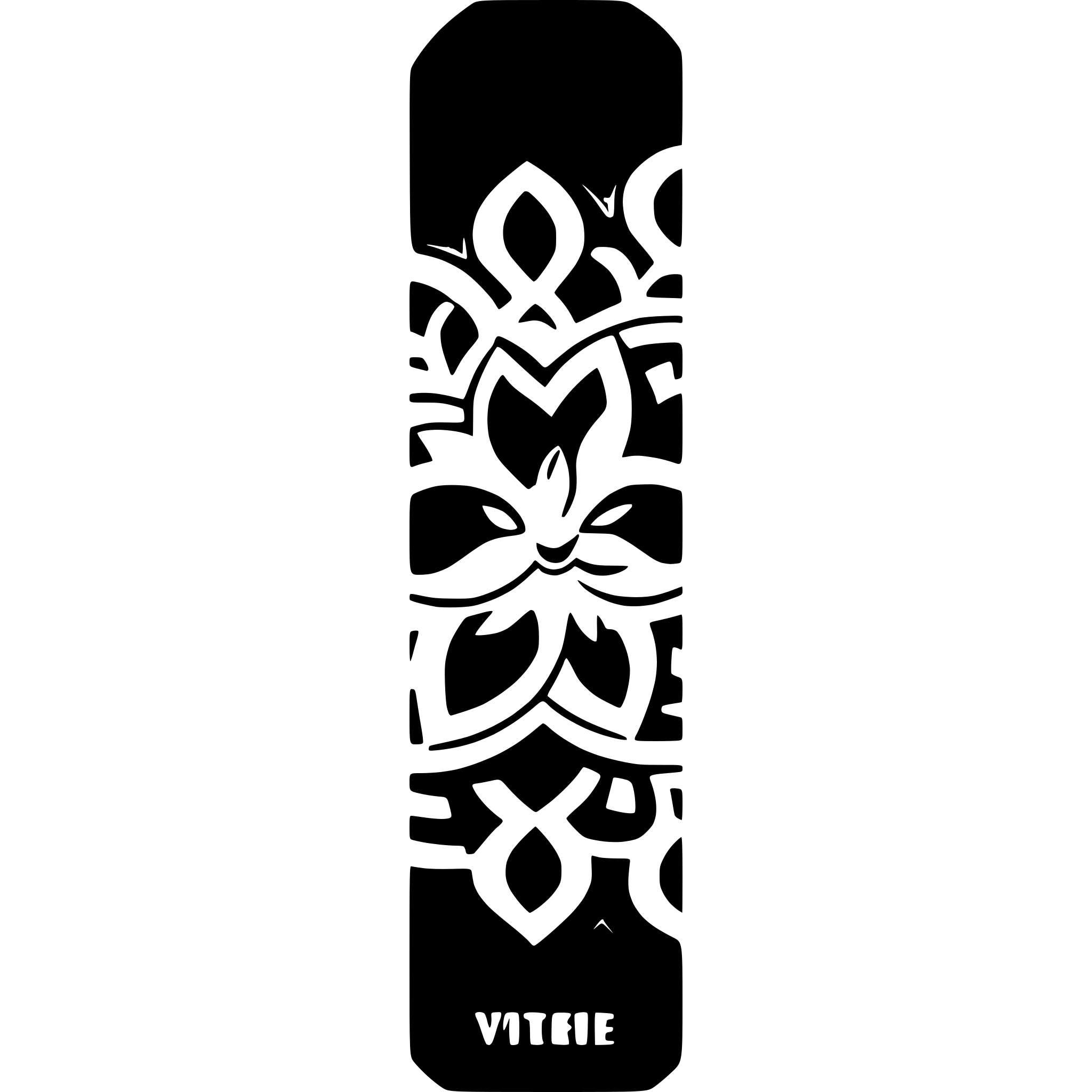AI-generated SVG of a mandala