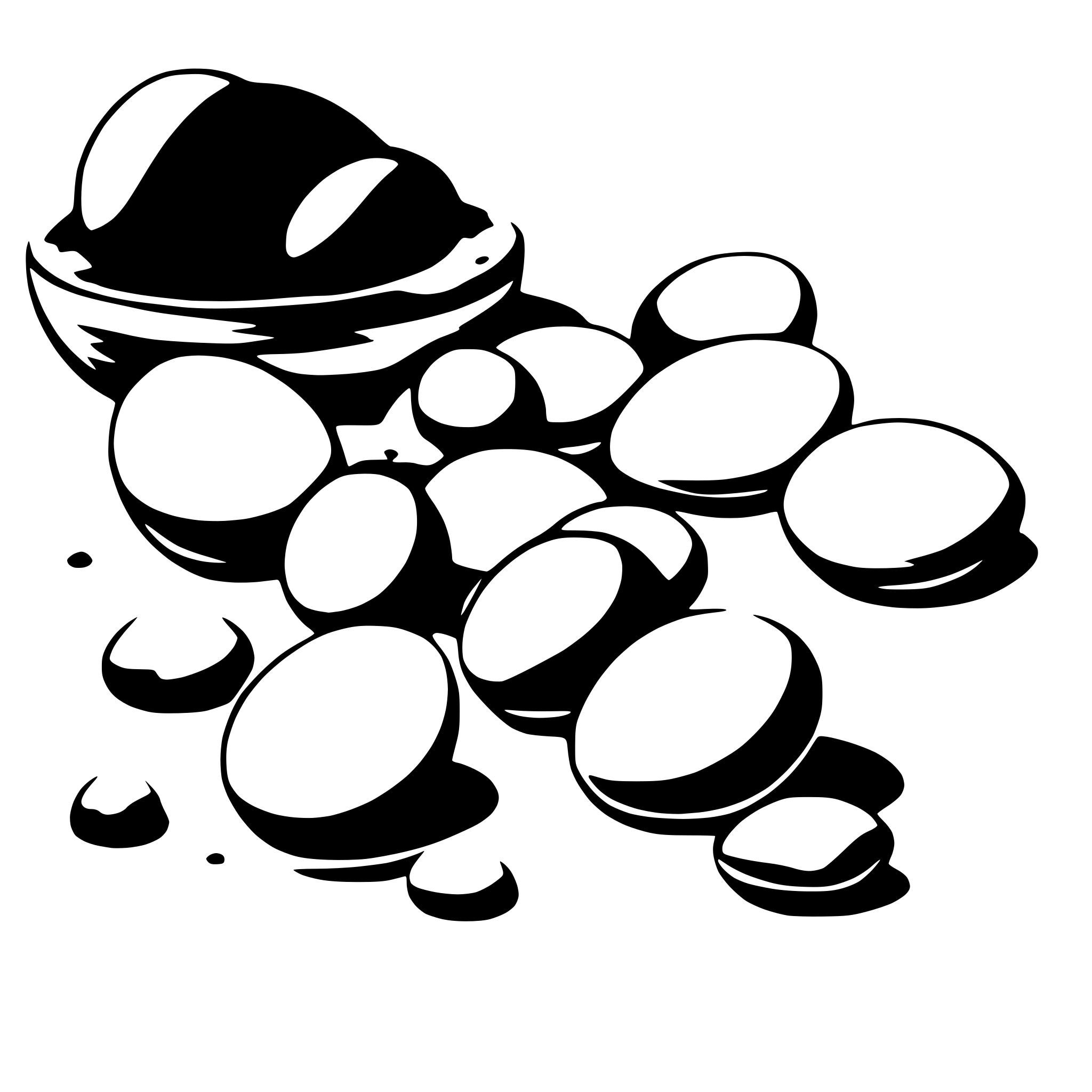 AI-generated SVG of 'scattered eggs'