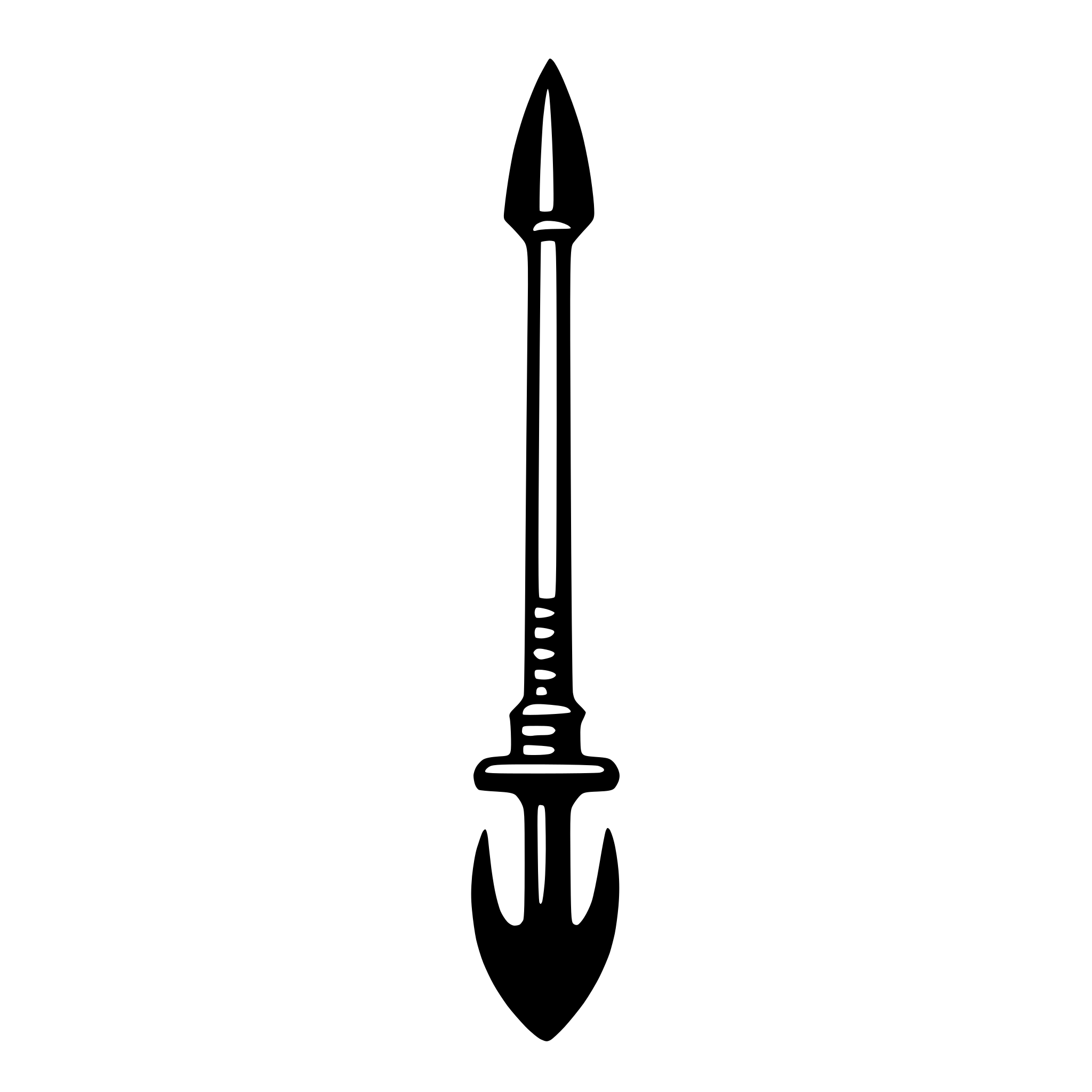 AI-generated SVG of a screwdriver