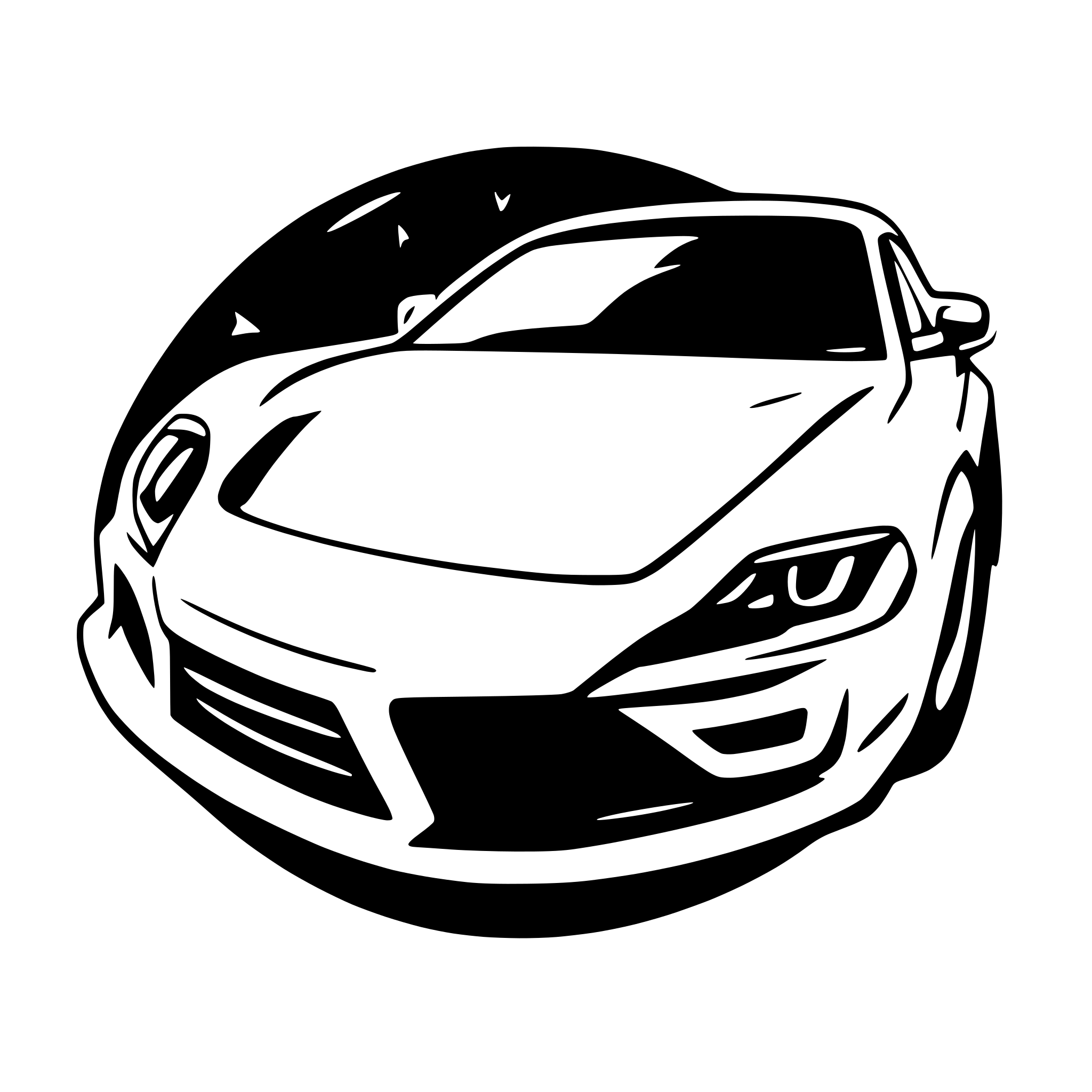 AI-generated SVG of 'toyota supra very low details'
