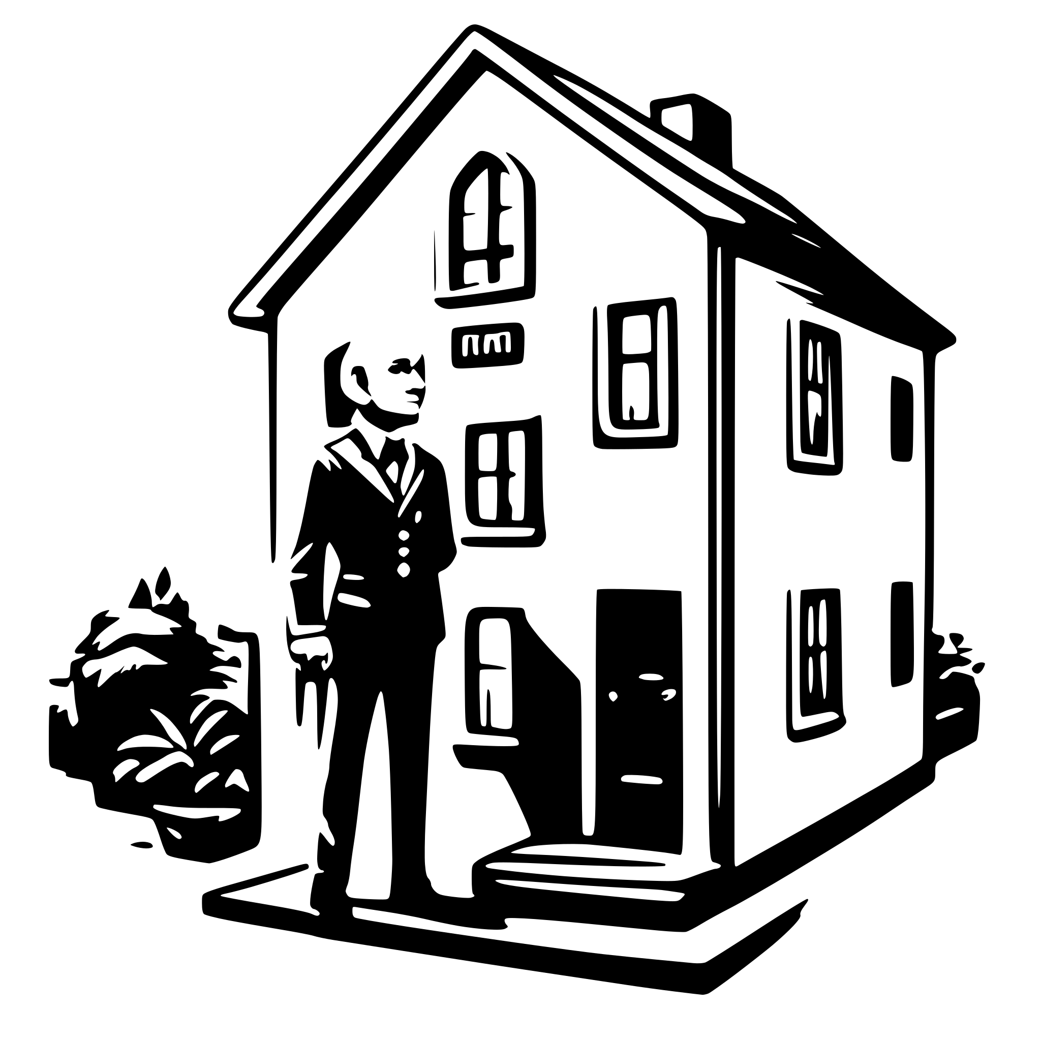 AI-generated SVG of a Rentmaster