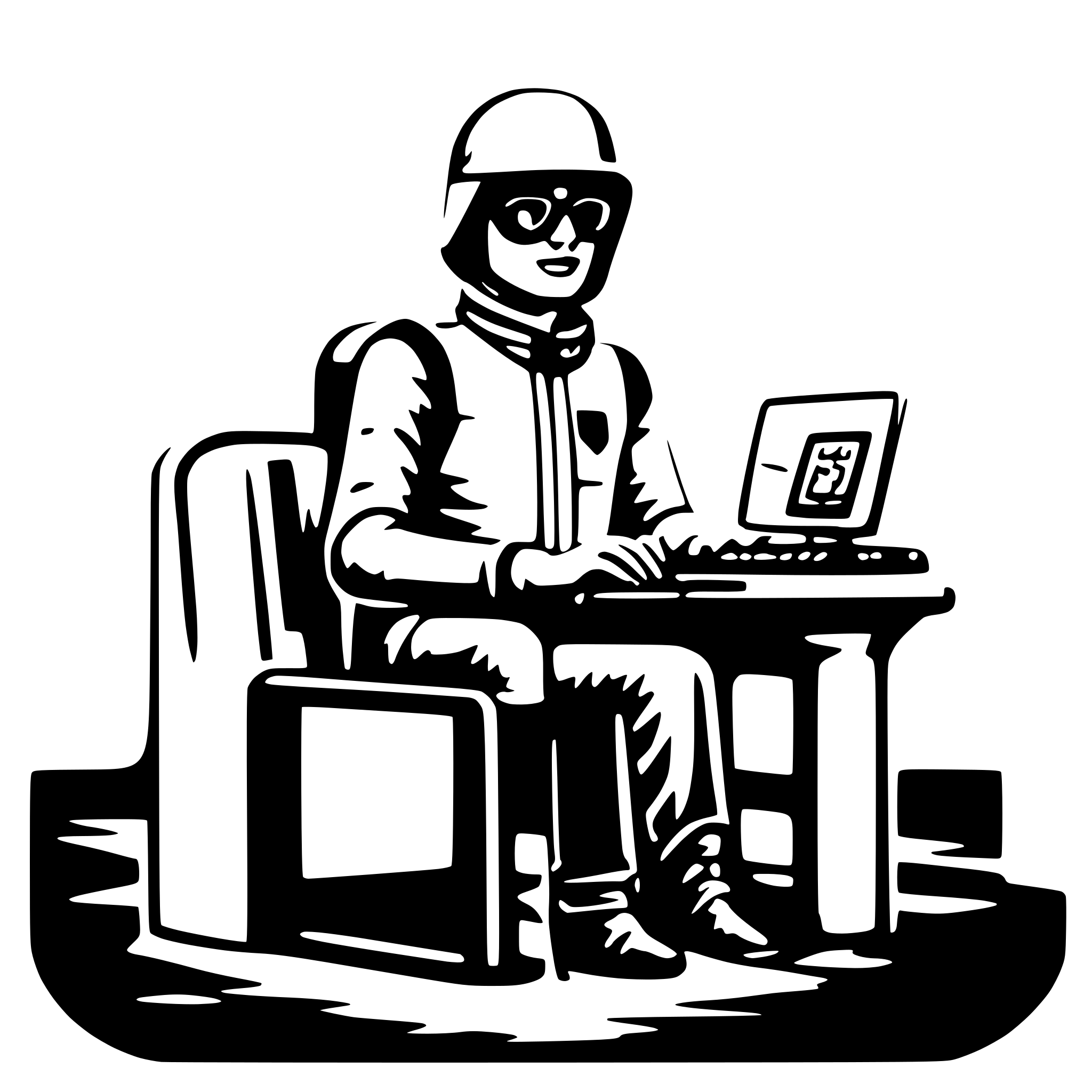 AI-generated SVG of 'application security engineer'