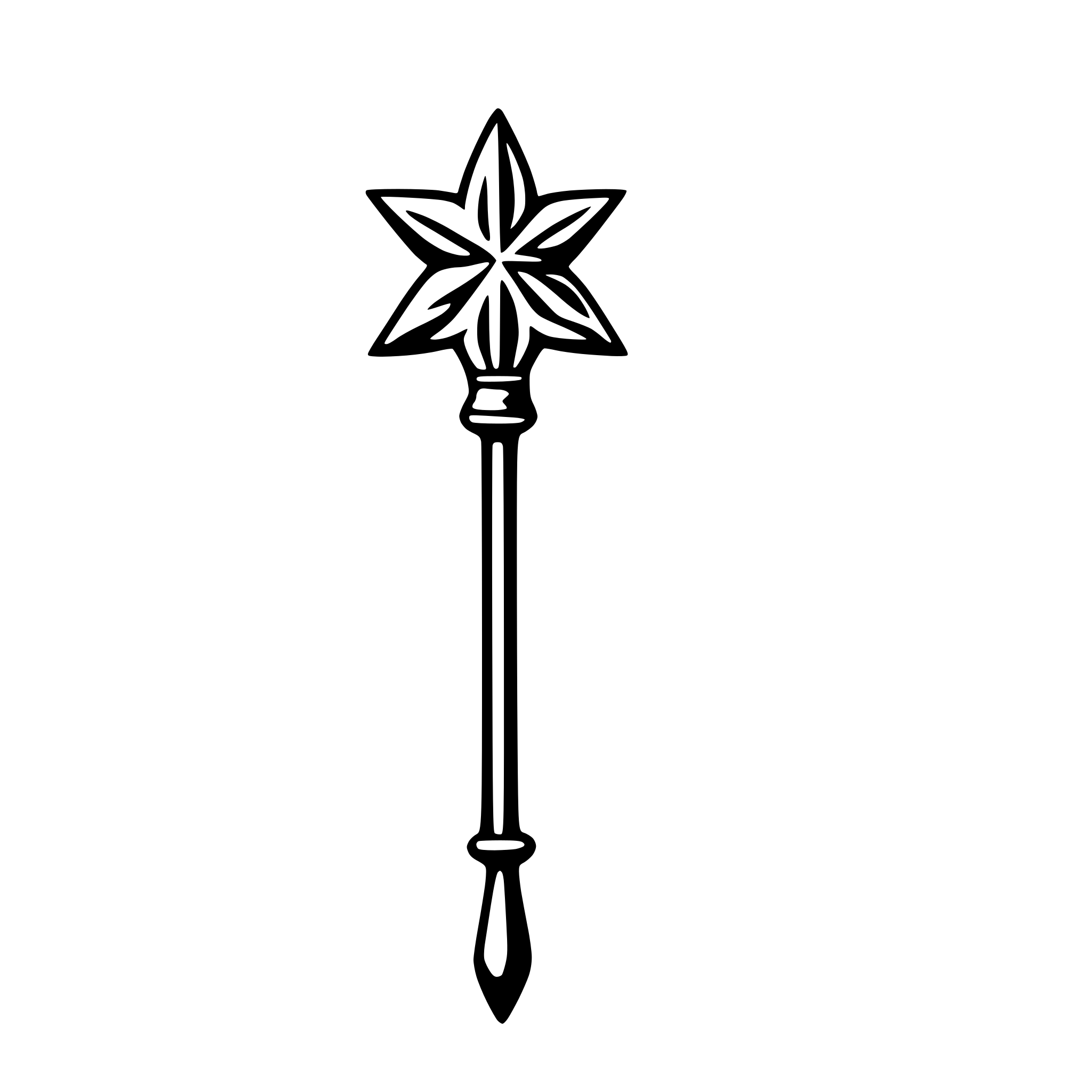 AI-generated SVG of a magic wand