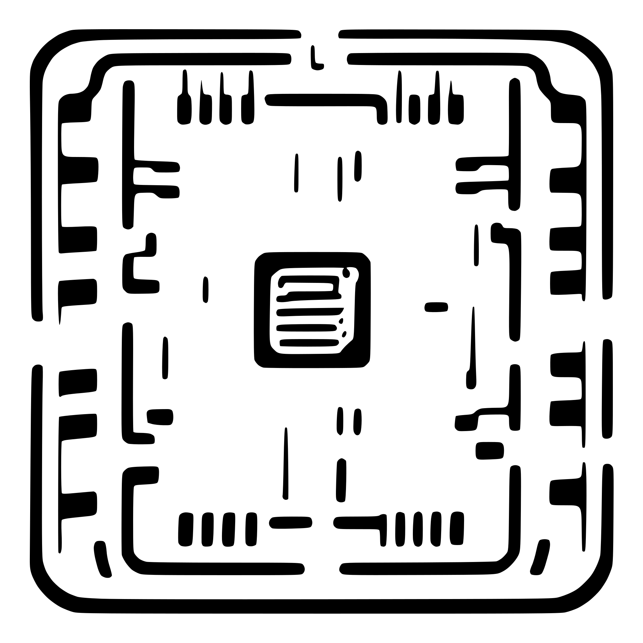 AI-generated SVG of a circuit board microchip 2d from top