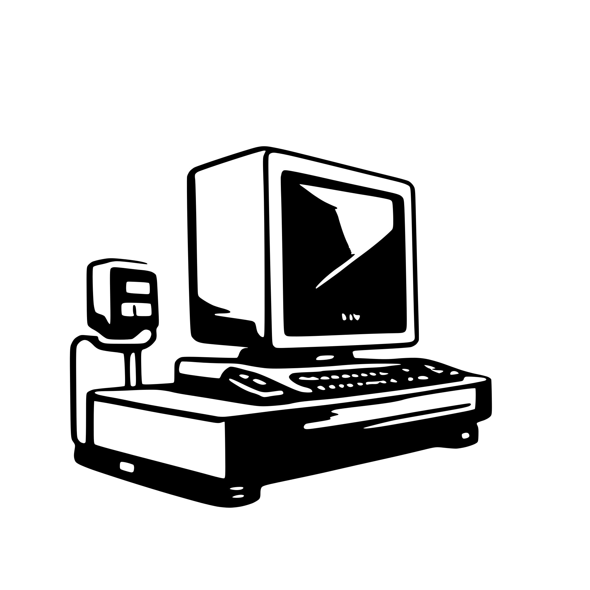 AI-generated SVG of 'linux kvm'