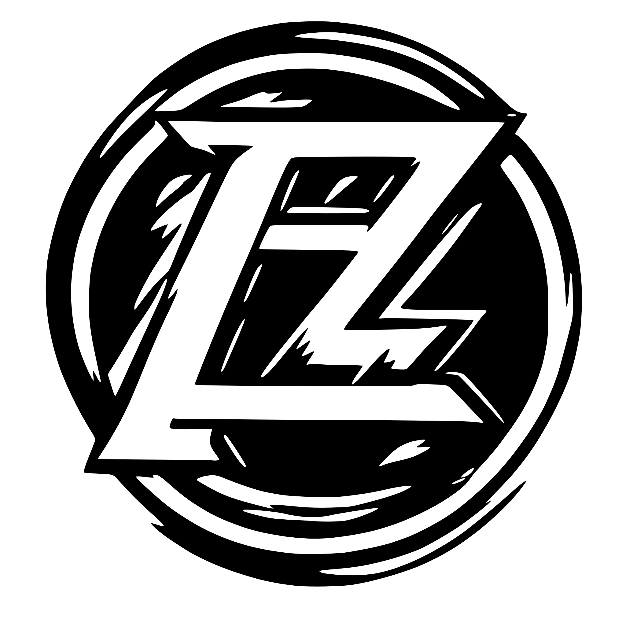 AI-generated SVG of a logo with the letters z and V in orange and blue