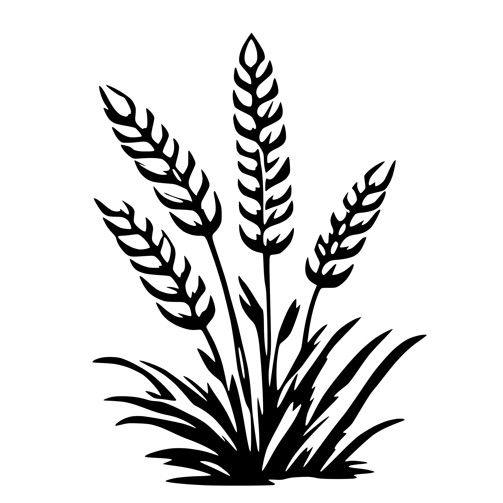 AI-generated SVG of 'wheat'