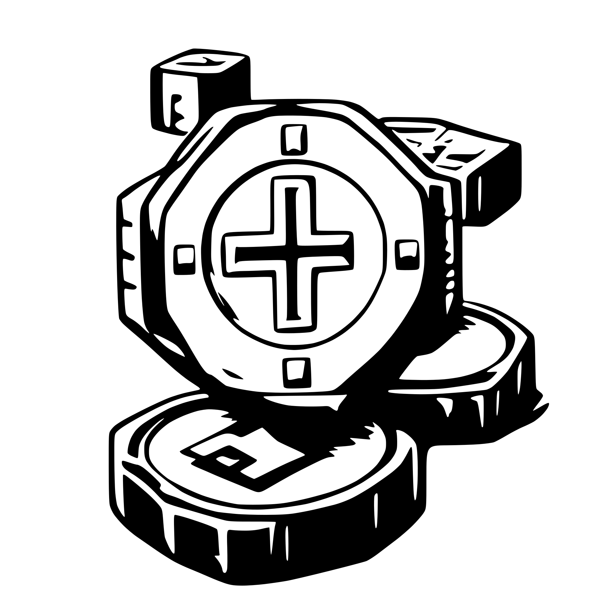AI-generated SVG of 'gold blockchain coin issue'