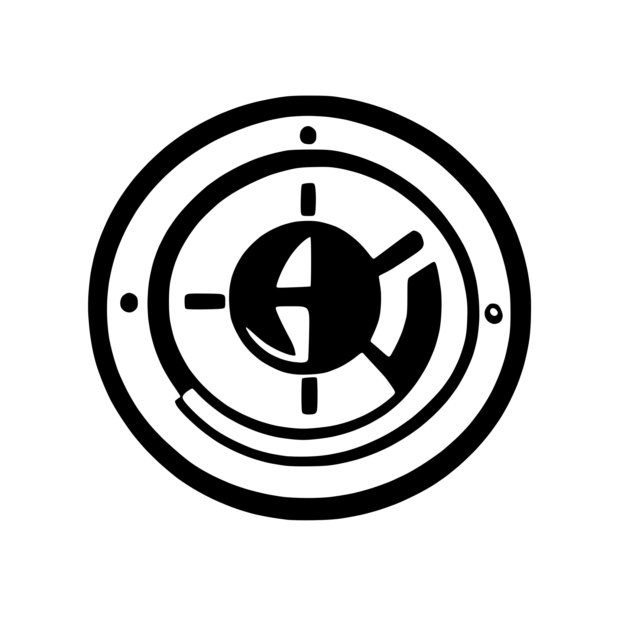 AI-generated SVG of a portal technology icon simple clean
